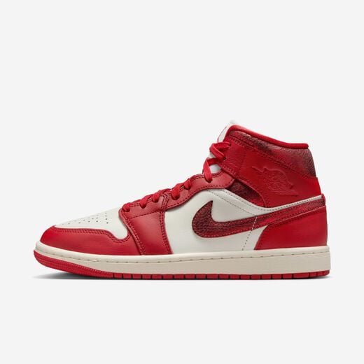 Women's Jordan Shoes-JRDN, Air Jordan 1 Mid SE 'Cracked Leather', Women's Shoes