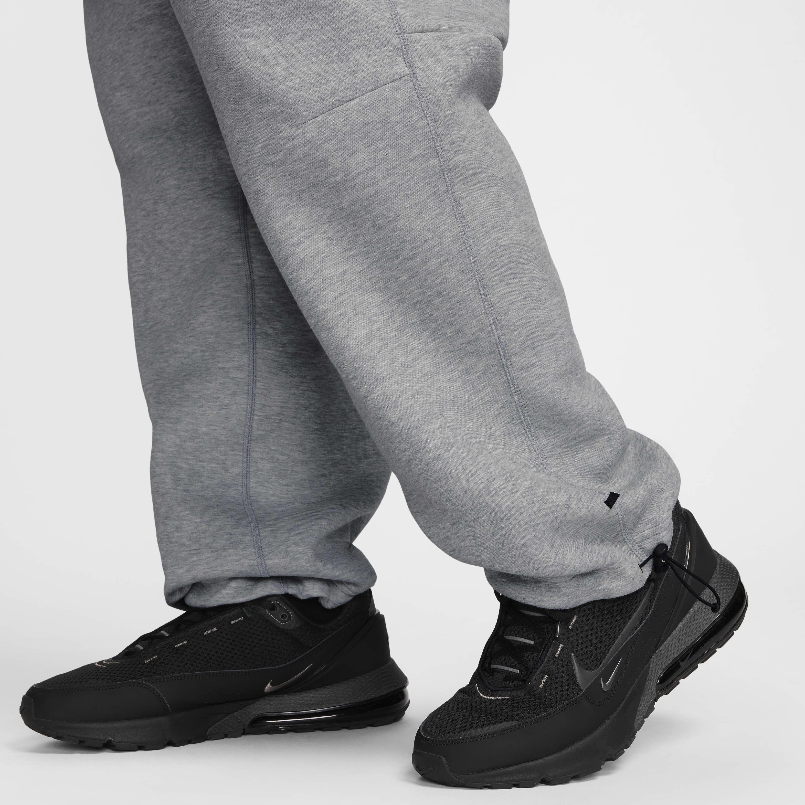 Buy Nike Tech Men's Fleece Open-Hem Trousers - Dark Grey Buy Nike Tech Men's Fleece Open-Hem Trousers - Dark Grey
