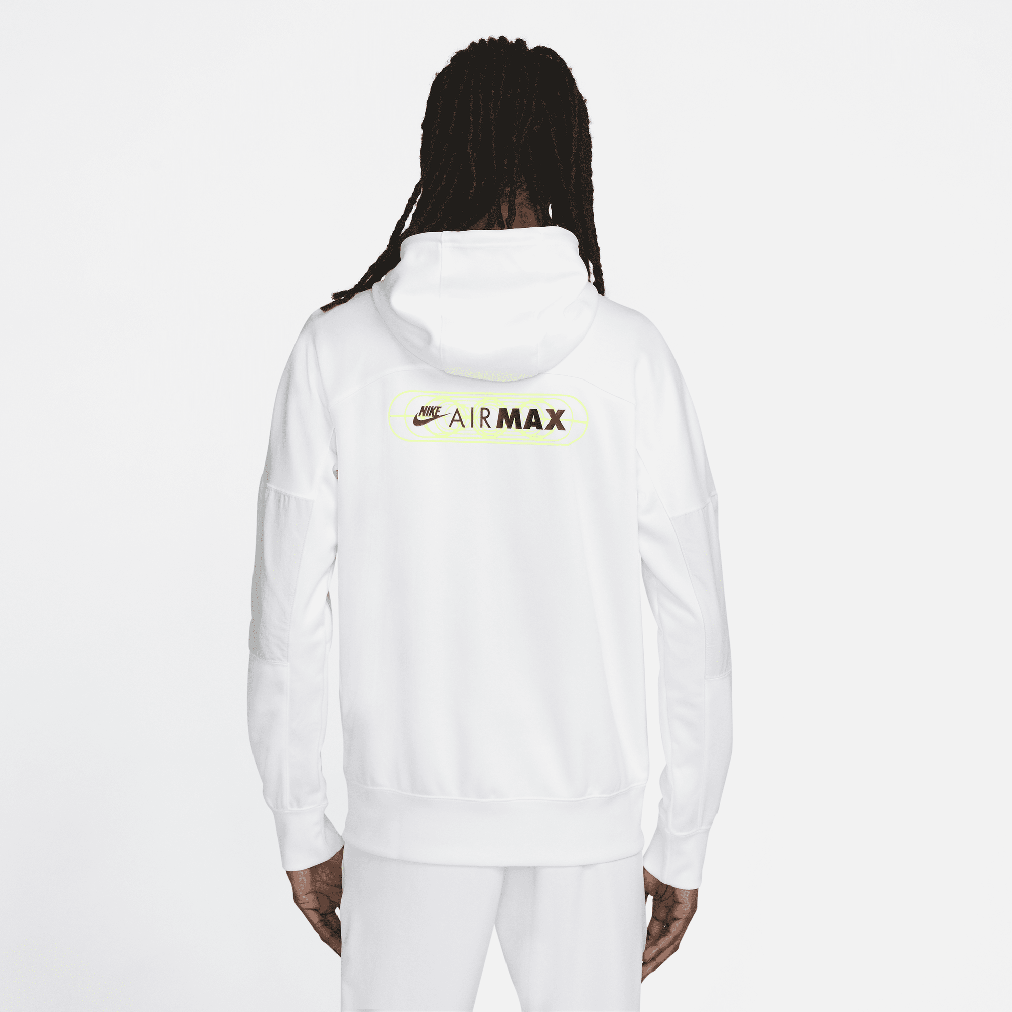 Nike air hot sale max hoodie white