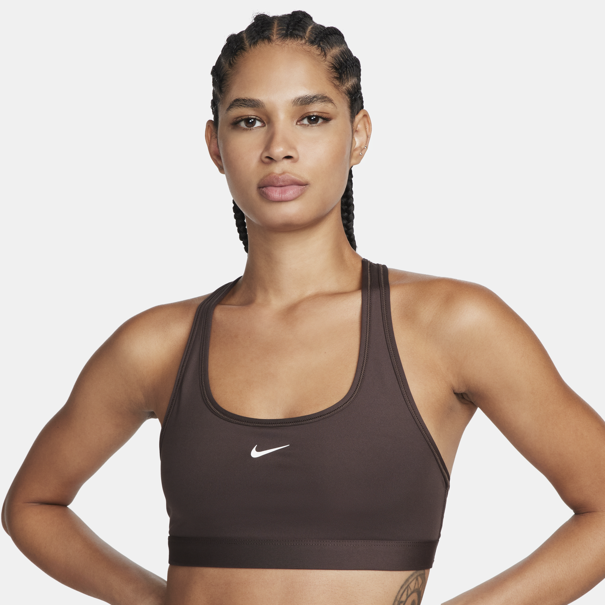 Shop Swoosh Light Support Women's Non-Padded Sports Bra