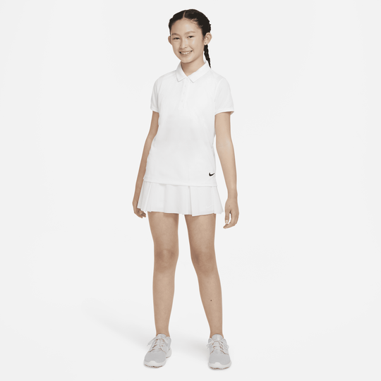 Shop Dri FIT Victory Older Kids Girls Golf Polo Nike KSA