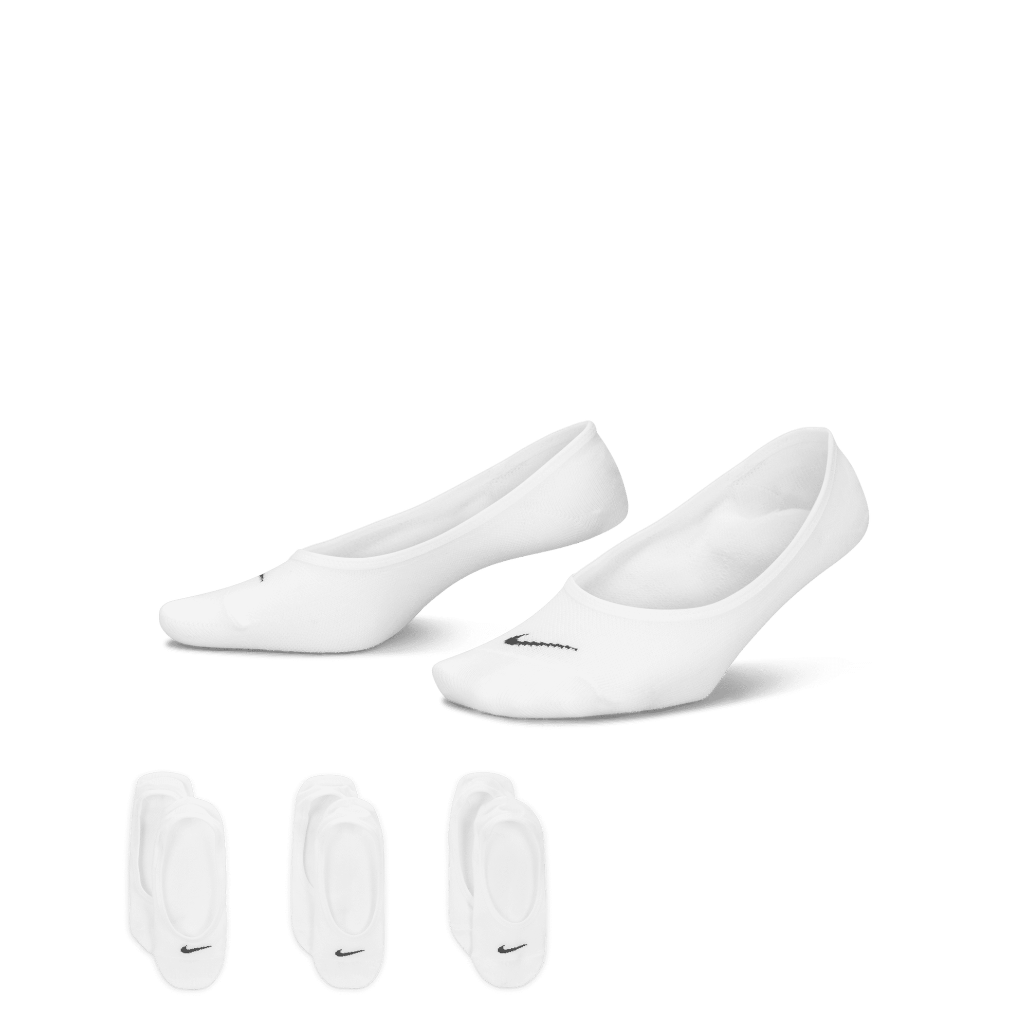 Shop Everyday Lightweight Women s Training Footie Socks 3 Pairs