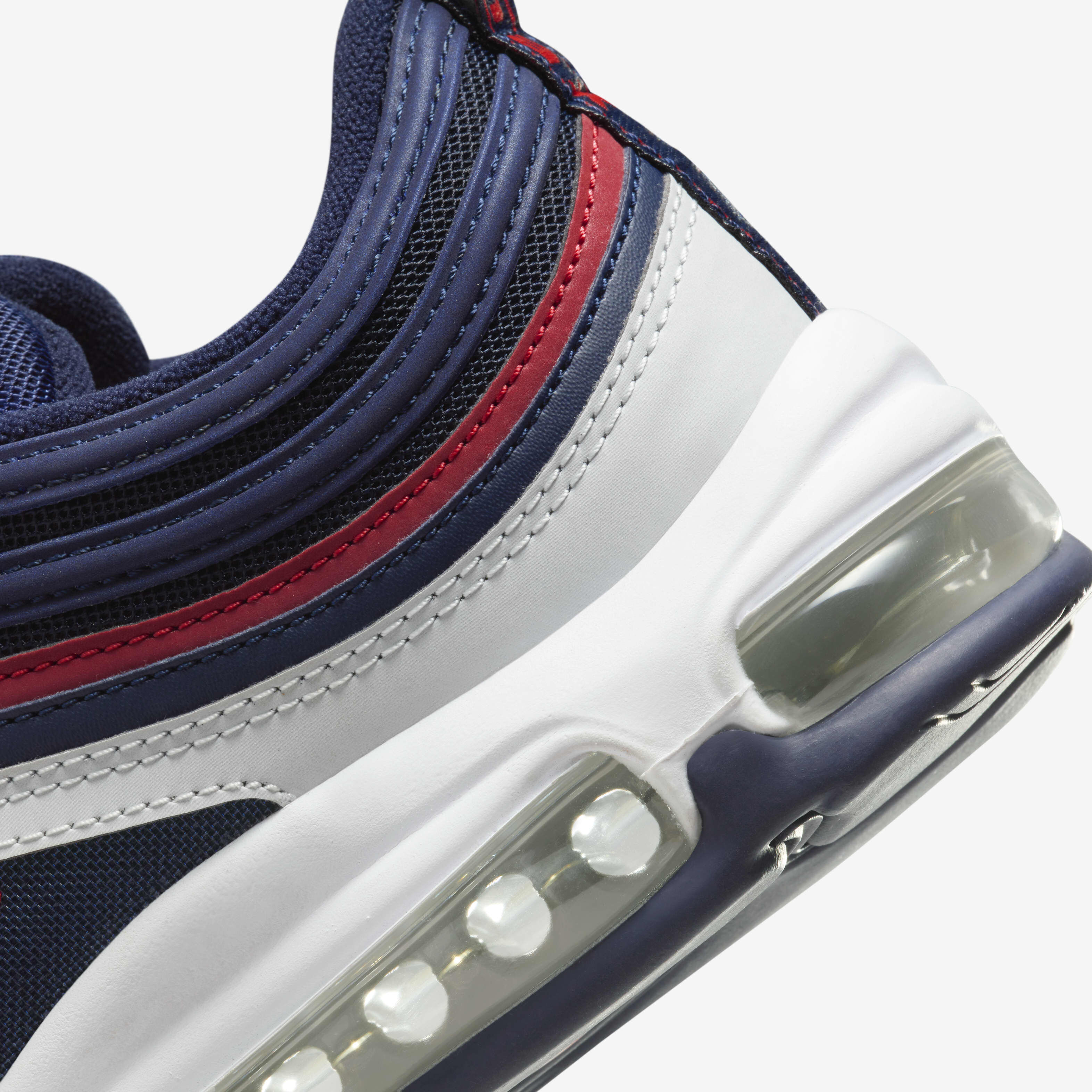 Nike air max 9 navy blue and red store