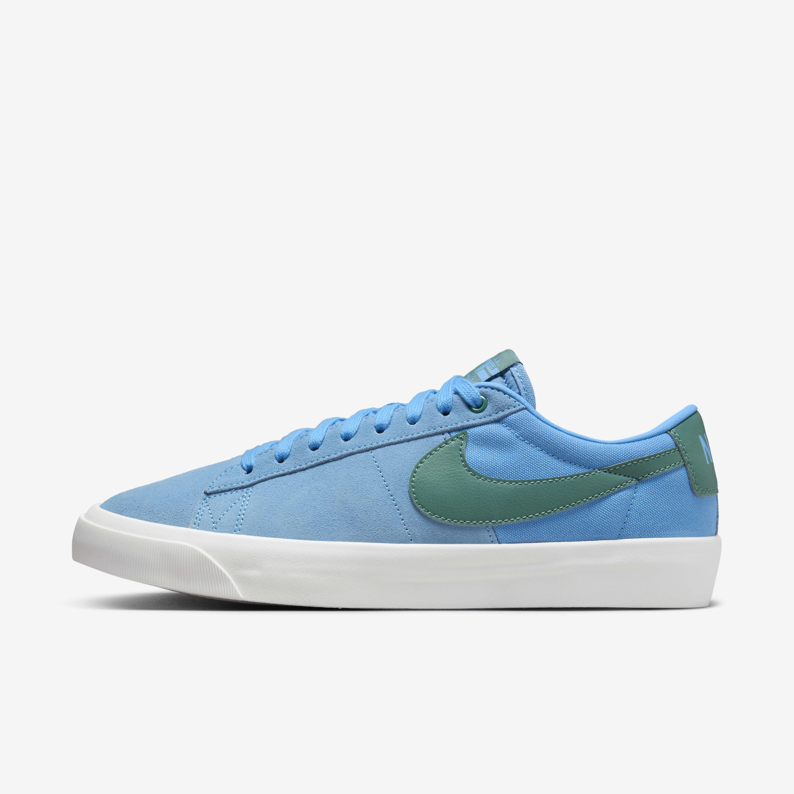 Nike blazer low blue suede cheap