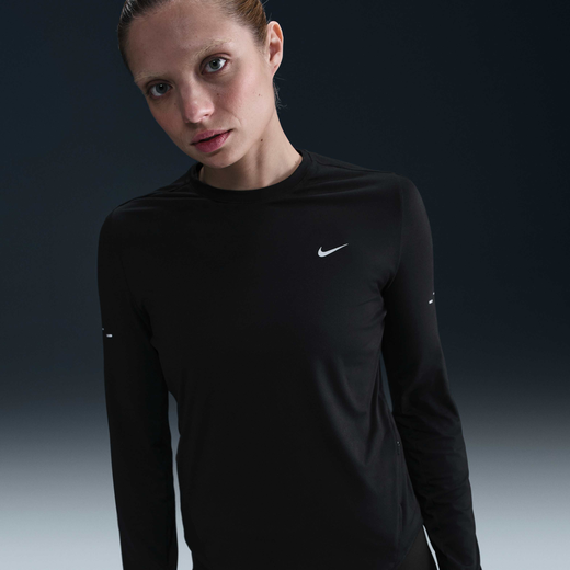 Jackets & Gilets-Nike, Nike Swift, Women's Dri-FIT UV Long-Sleeve Crew-Neck Running Top