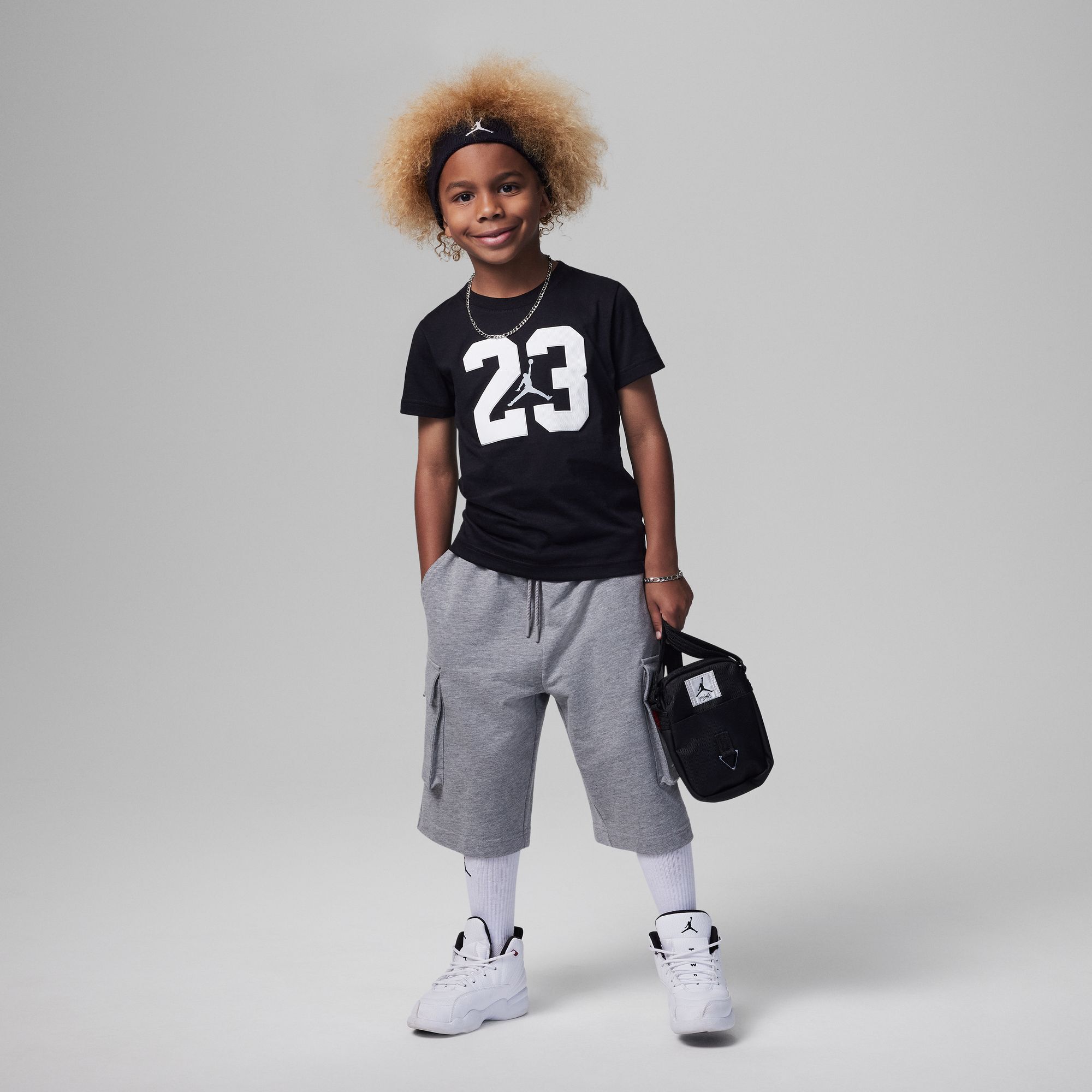 Jordan MJ Iconic Logo Tee image number 3