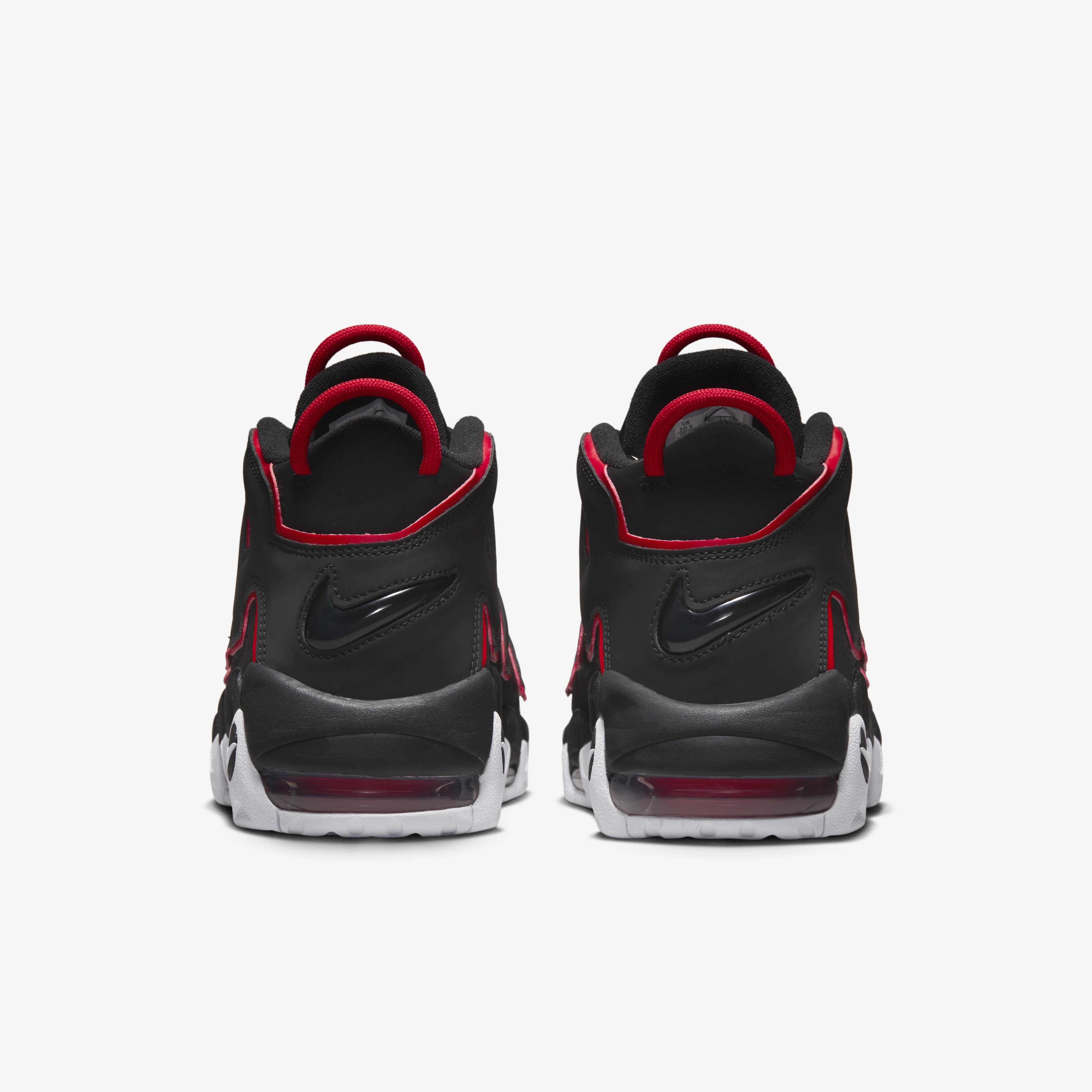 シューズ(男性用) MoreUptempo'96\"Black and University Red\" Nike Air More Uptempo '96 Black/University Red/Blue DJ4400