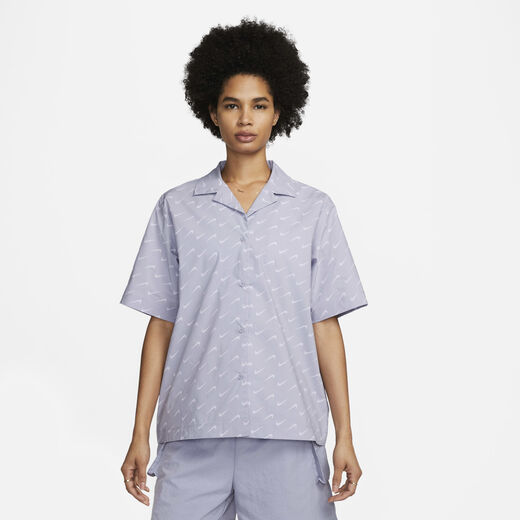 T-Shirts & Tops-Nike, Nike Sportswear Everyday Modern, Women's Woven Short-Sleeve Top