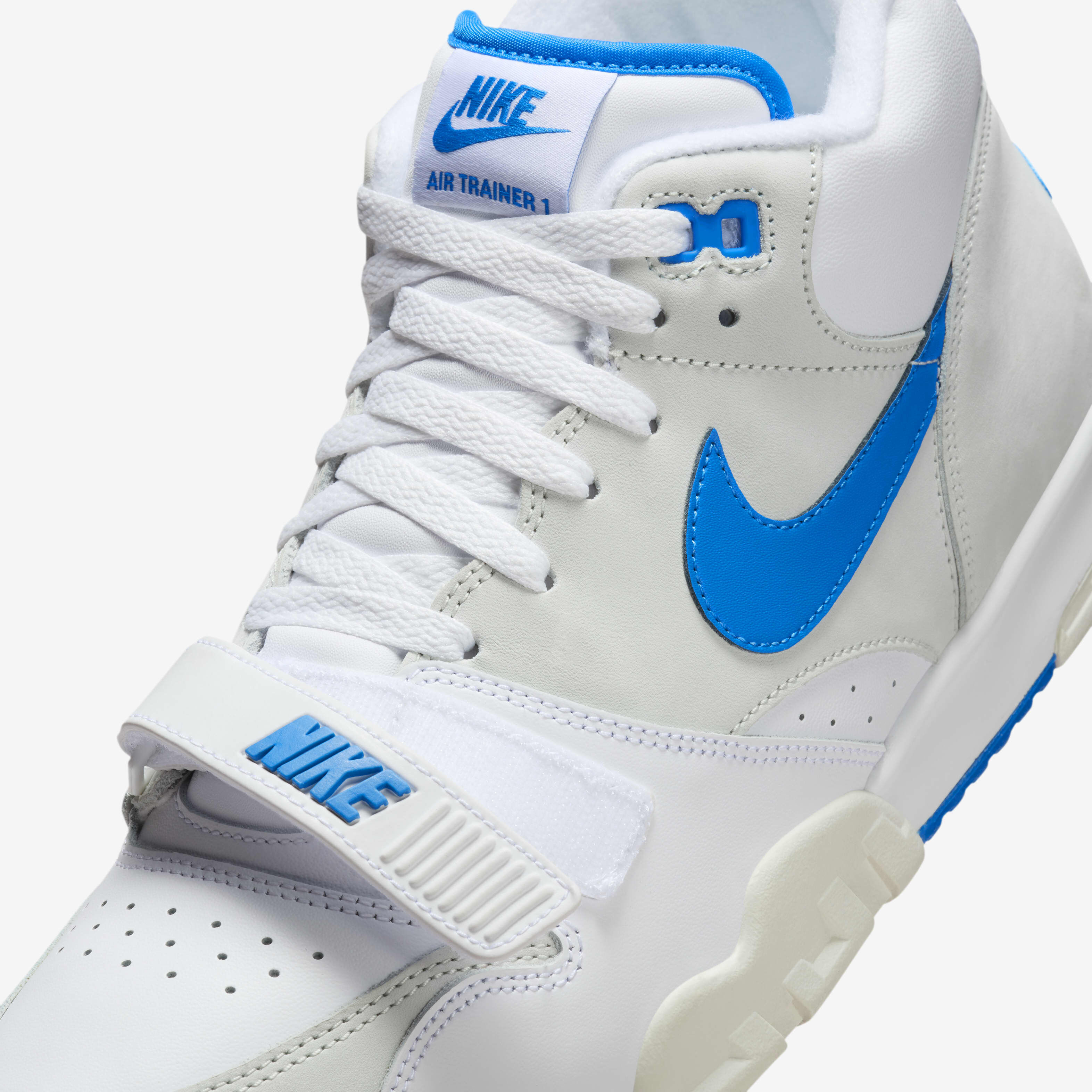 Buy Nike Air Trainer 1 Men s Shoes White Summit White Photo Blue Nike Saudi Official