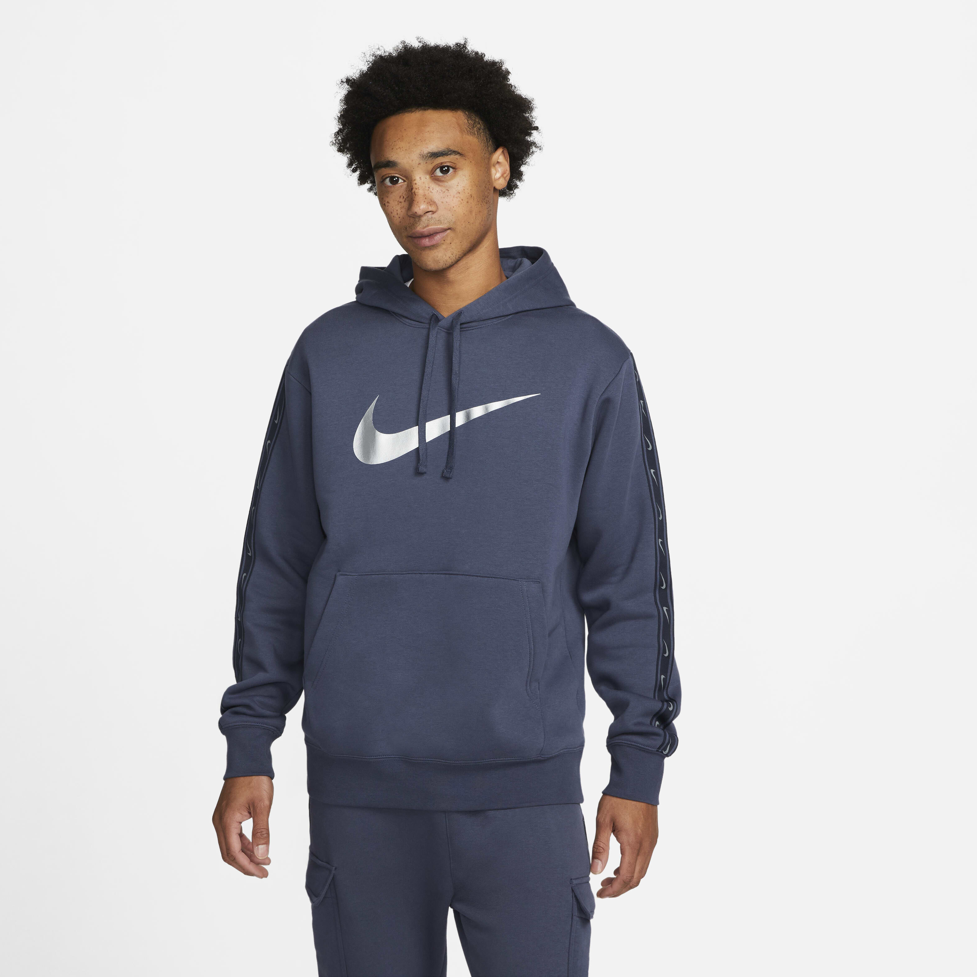 Buy Nike Sportswear Repeat Men s Pullover Fleece Hoodie Nike Saudi Official
