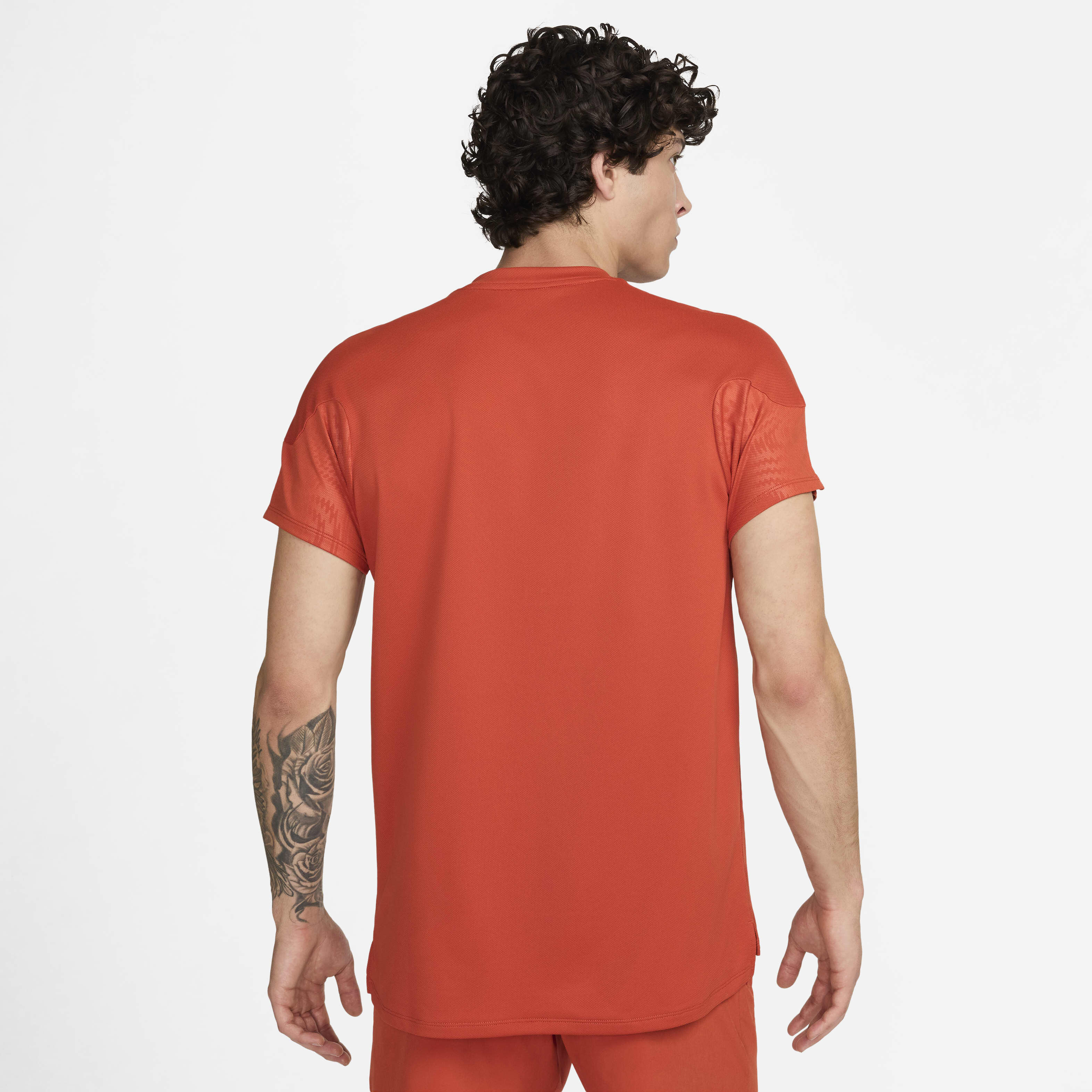 Buy NikeCourt Slam Men's Dri-FIT Tennis Top - Rust Factor