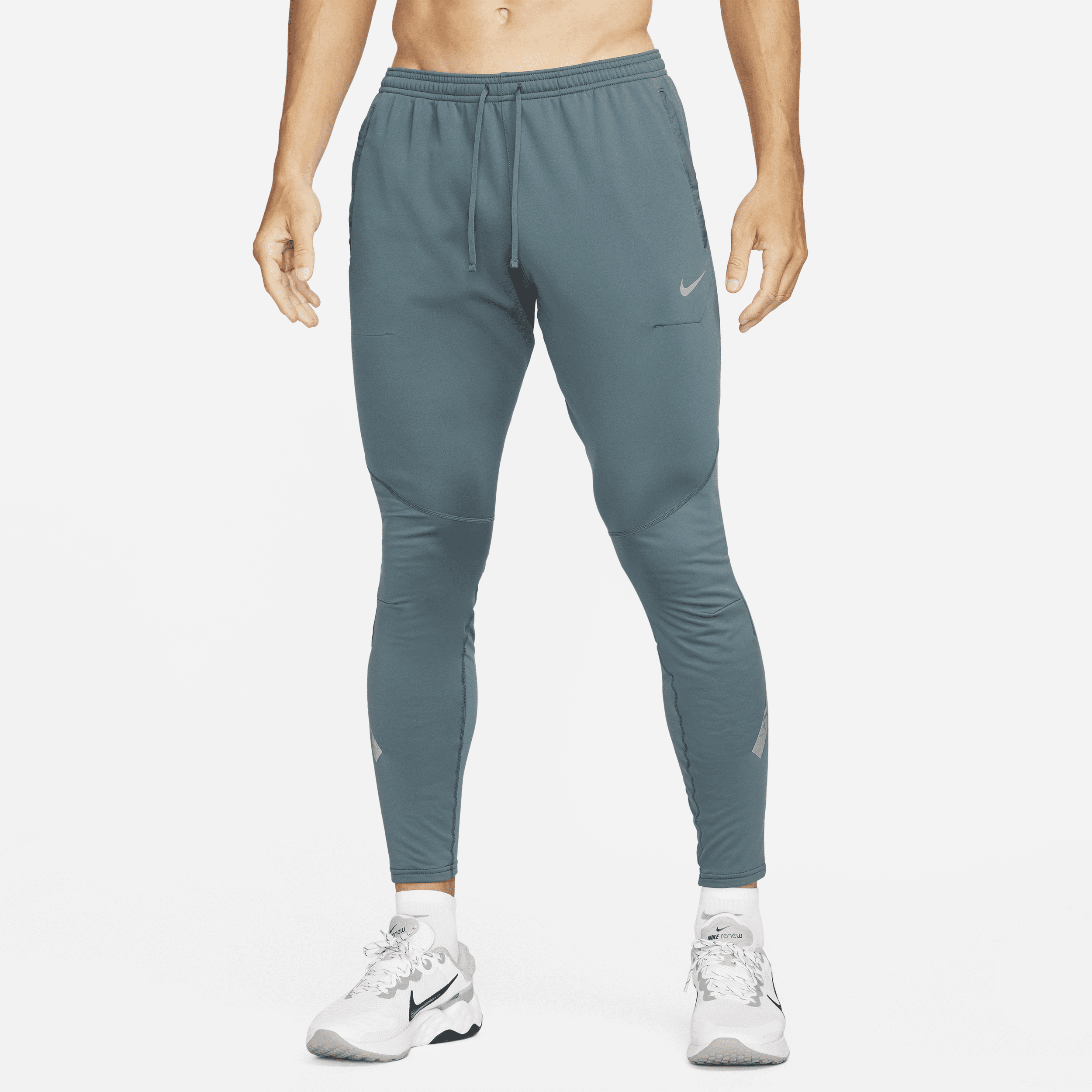 Grey nike running pants on sale