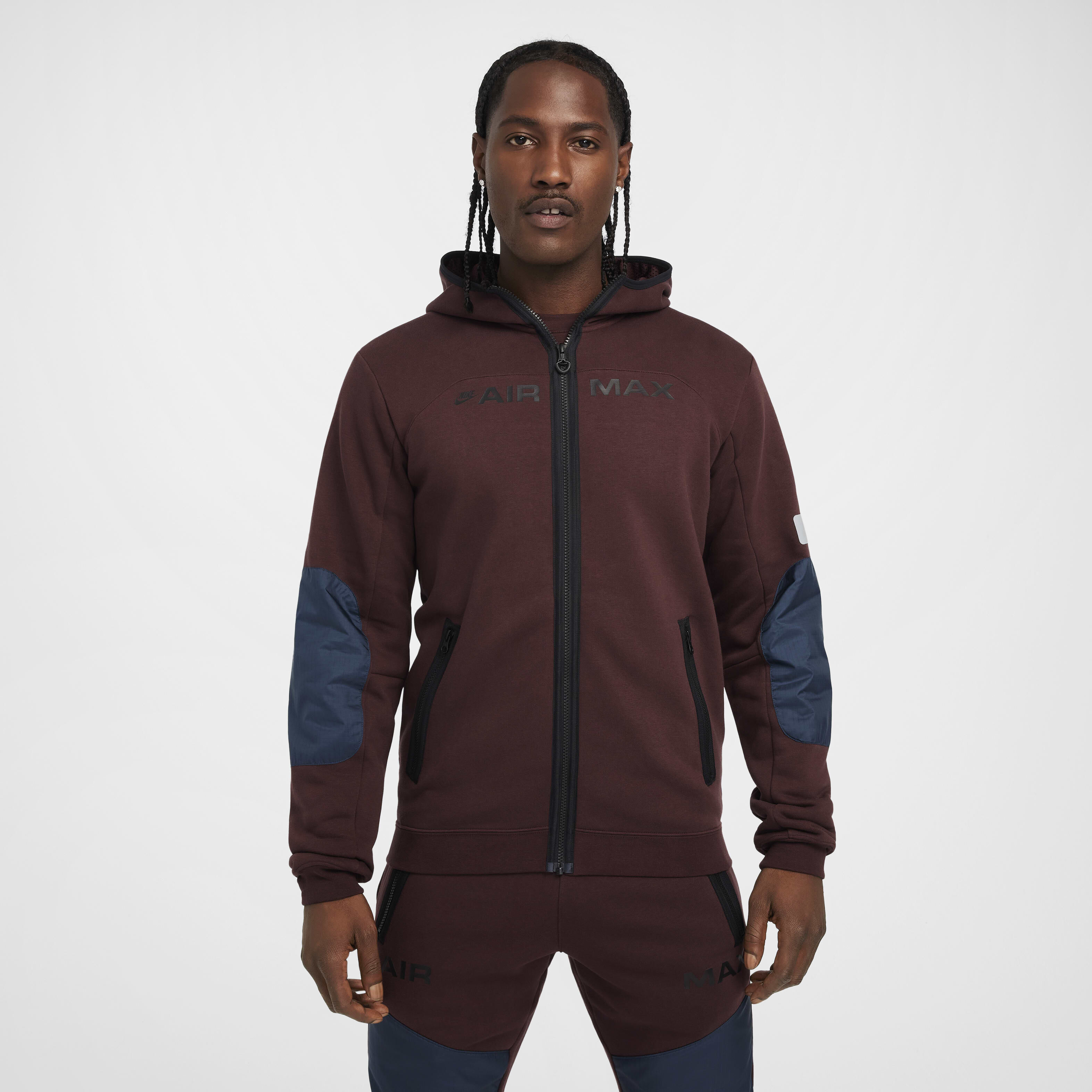 Buy Nike Sportswear Air Max Men s Full Zip Fleece Hoodie Nike Saudi Official