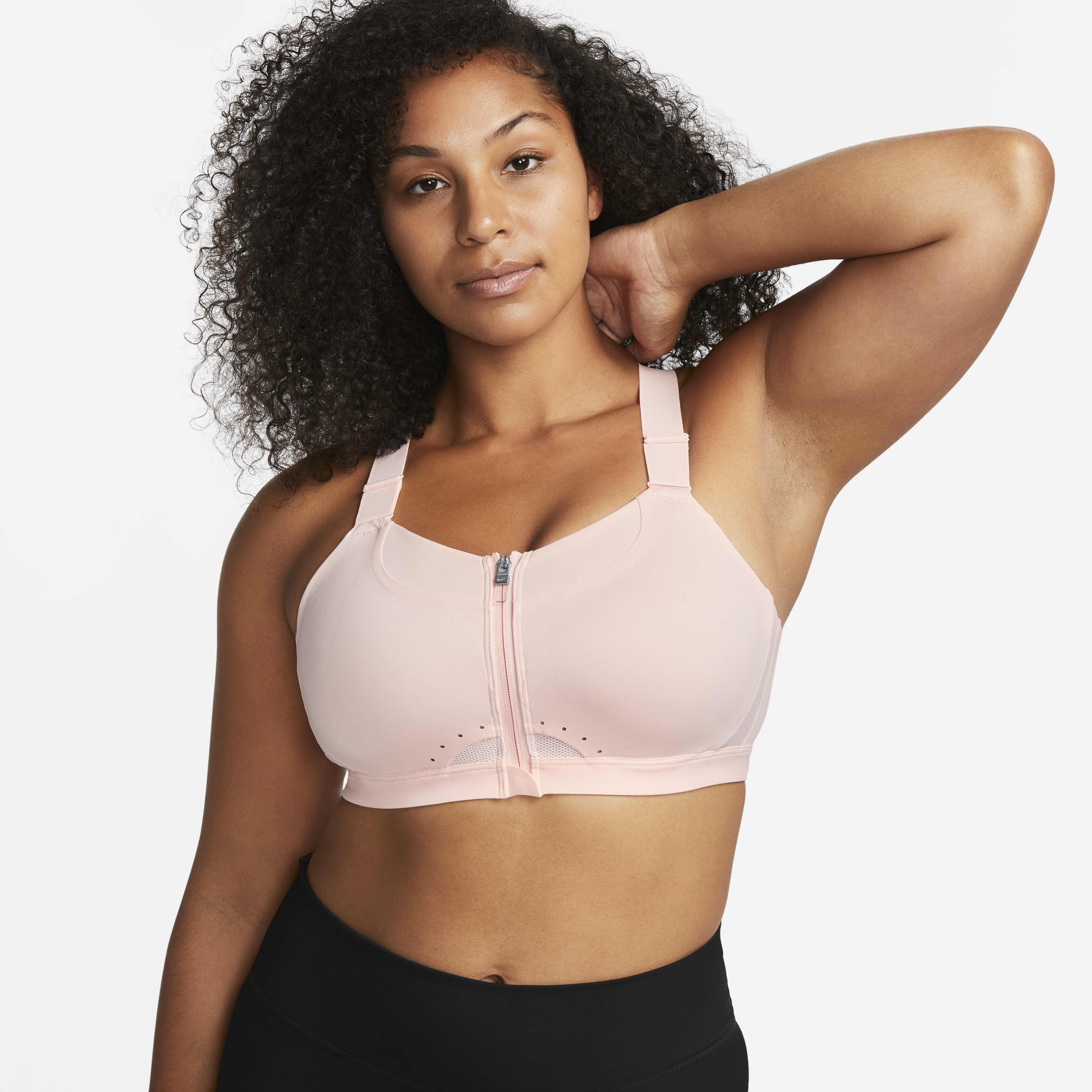 Buy Nike Alpha Women's High-Support Padded Zip-Front Sports