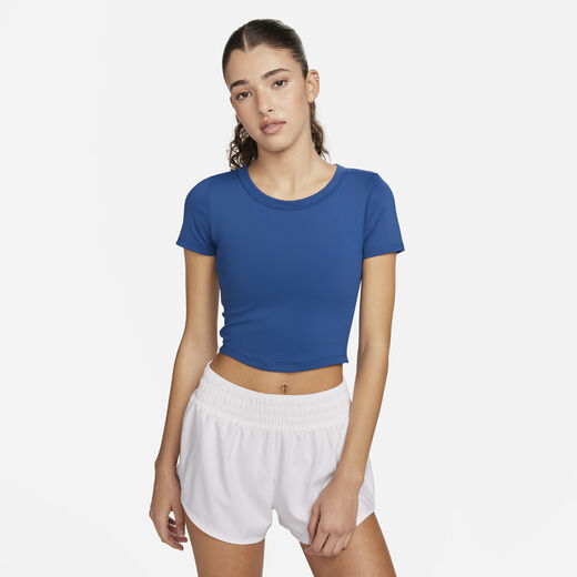 T-Shirts & Tops-Nike, Nike One Fitted, Women's Dri-FIT Short-Sleeve Cropped Top
