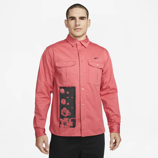 T-Shirts & Tops-Nike, Nike SB, Long-Sleeve Woven Skate Top