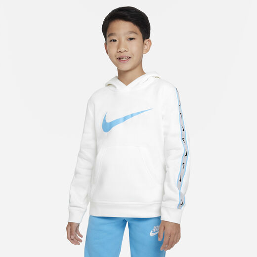 Hoodies & Sweatshirts-Nike, Nike Sportswear Repeat, Older Kids' (Boys') Fleece Pullover Hoodie