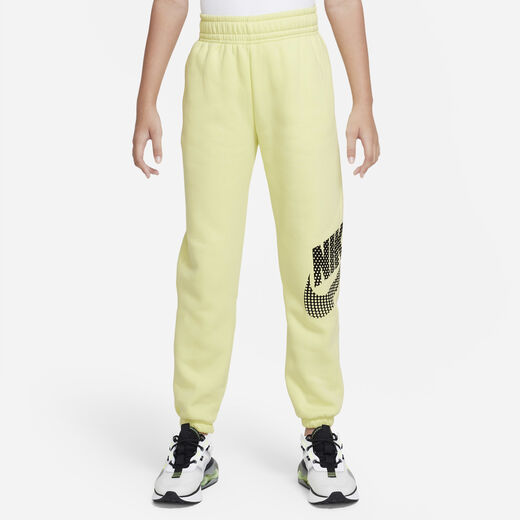 Nike Kids - Trousers & Tights-Nike, Nike Sportswear, Older Kids' (Girls') Oversized Fleece Dance Trousers