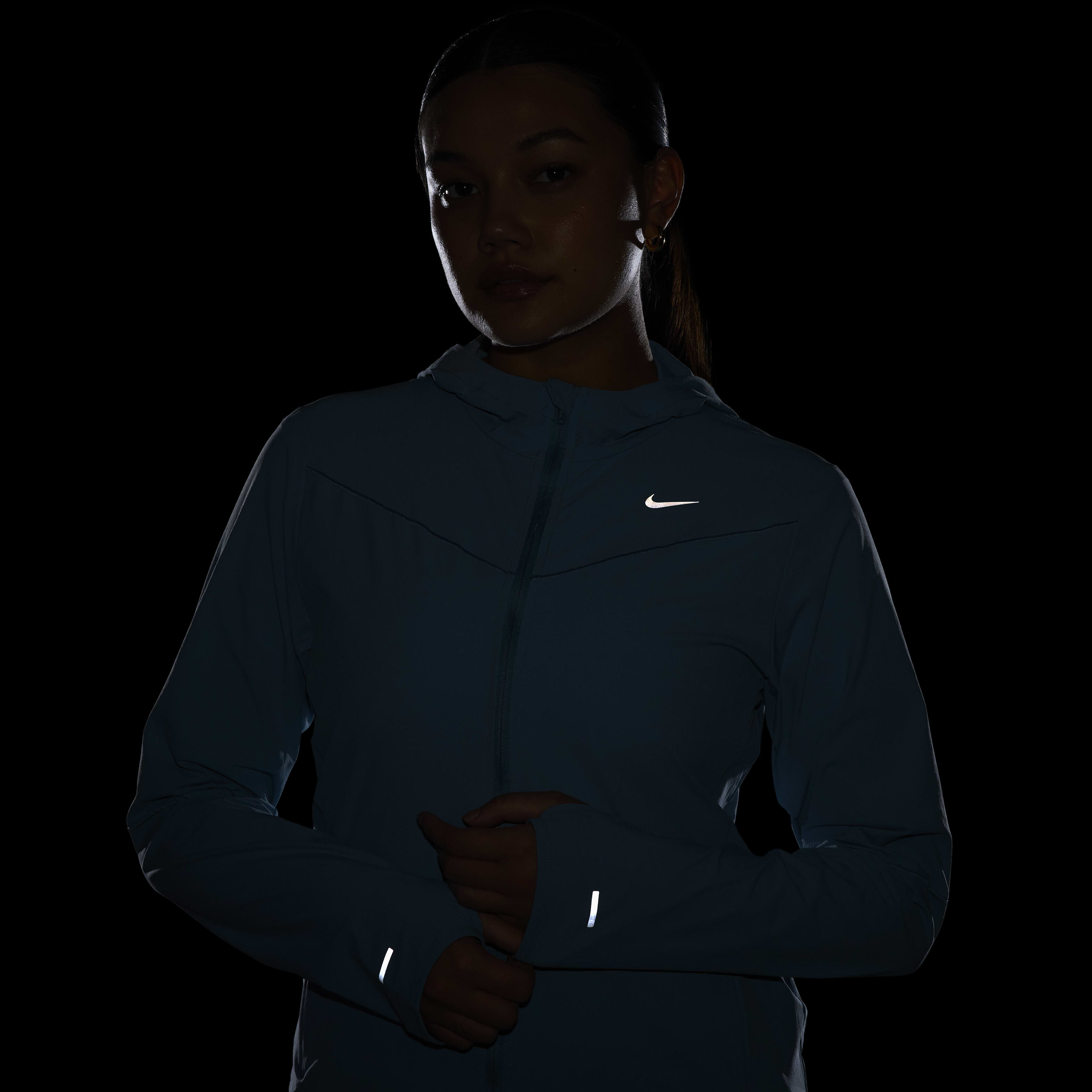 【NIKE】AS W NK SWIFT UV JKT - DENIM TURQ/(REFLECTIVE SILV) Buy Nike Swift UV Women's Running Jacket - Denim Turquoise