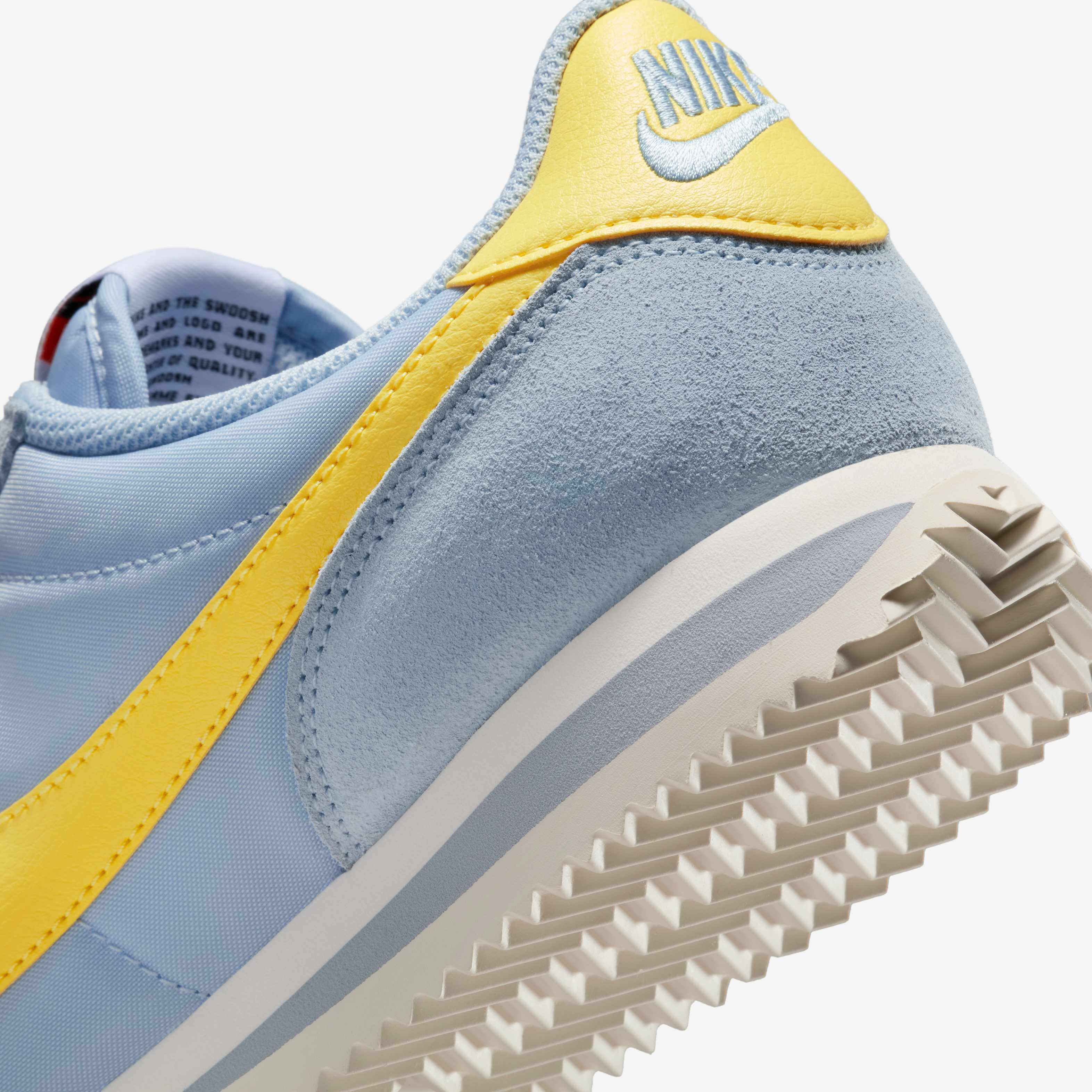 ◆Nike◆ Cortez Textile W Light Armor Blue Sail Safety Orang Buy Nike Cortez Textile Shoes - Light Armoury Blue/Sail