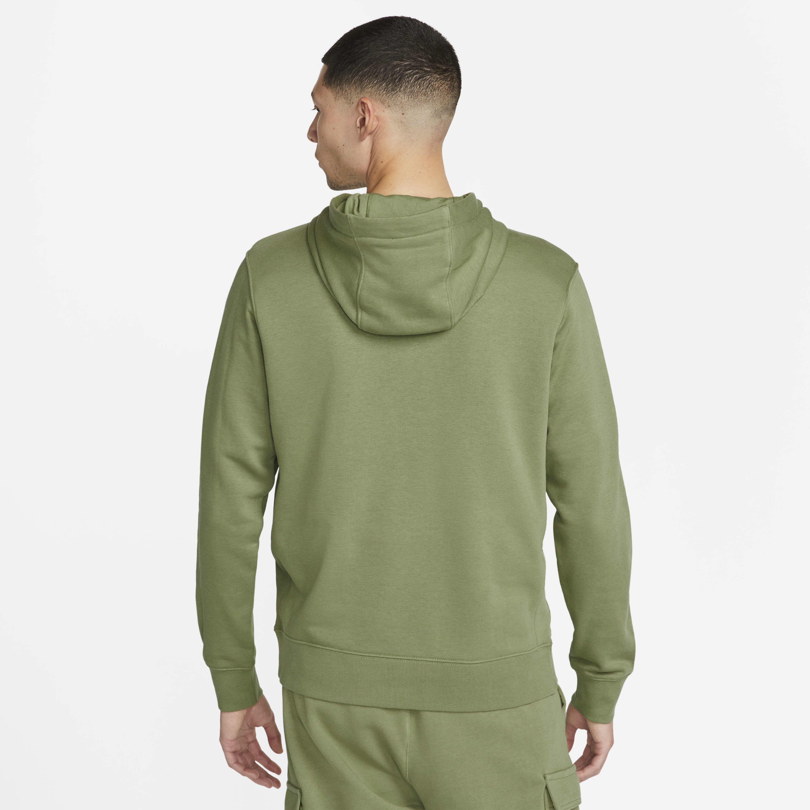 Nike men's sportswear club graphic hoodie outlet