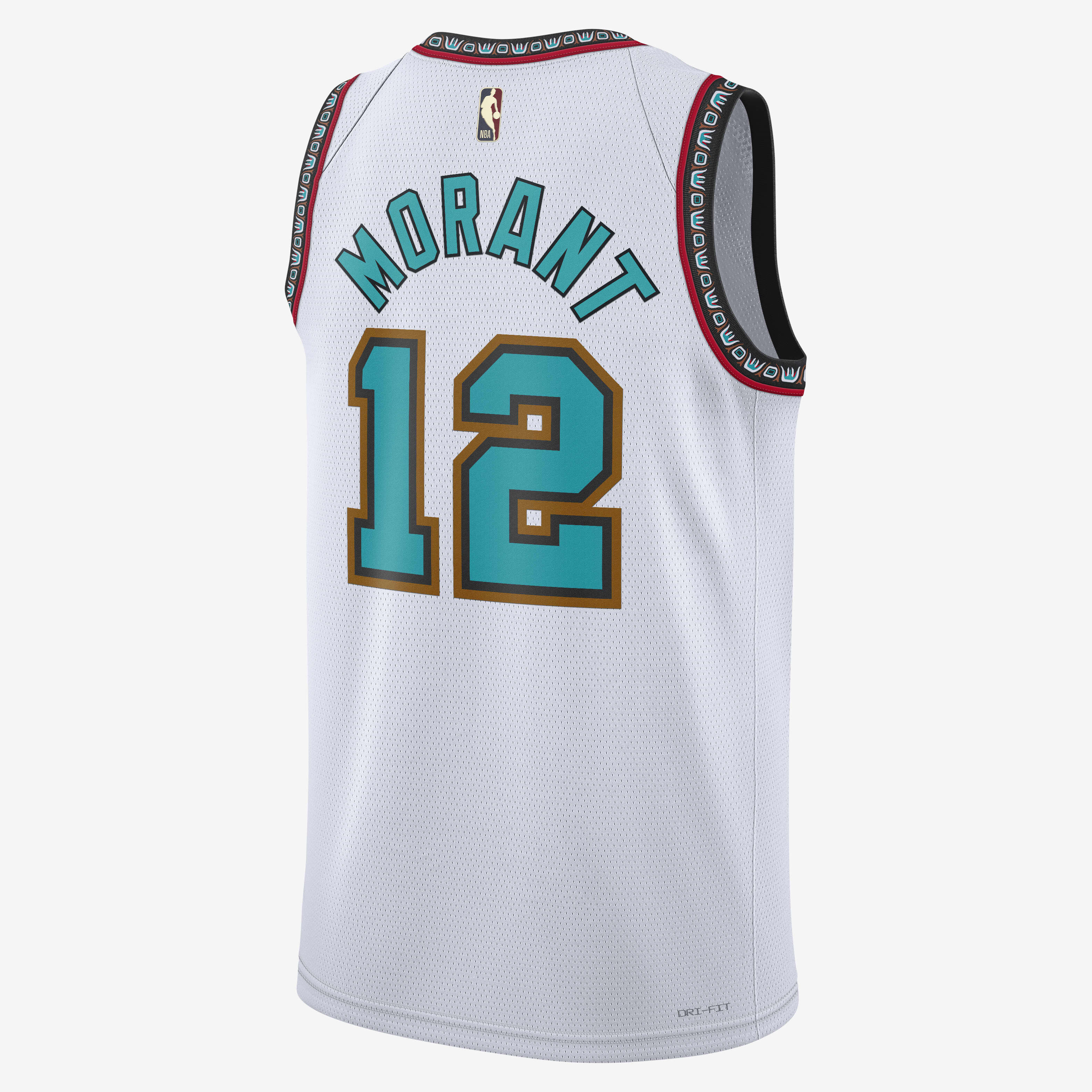 Buy Ja Morant Memphis Grizzlies 2024 25 Hardwood Classics Men s Nike Dri FIT NBA Swingman Jersey White Nike Saudi Official