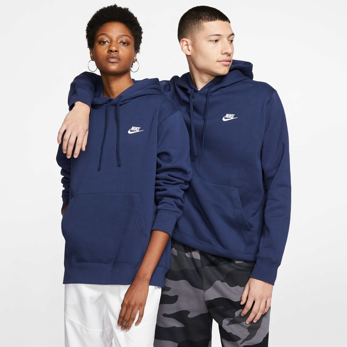 Buy Nike Sportswear Club Fleece Pullover Hoodie Midnight Navy