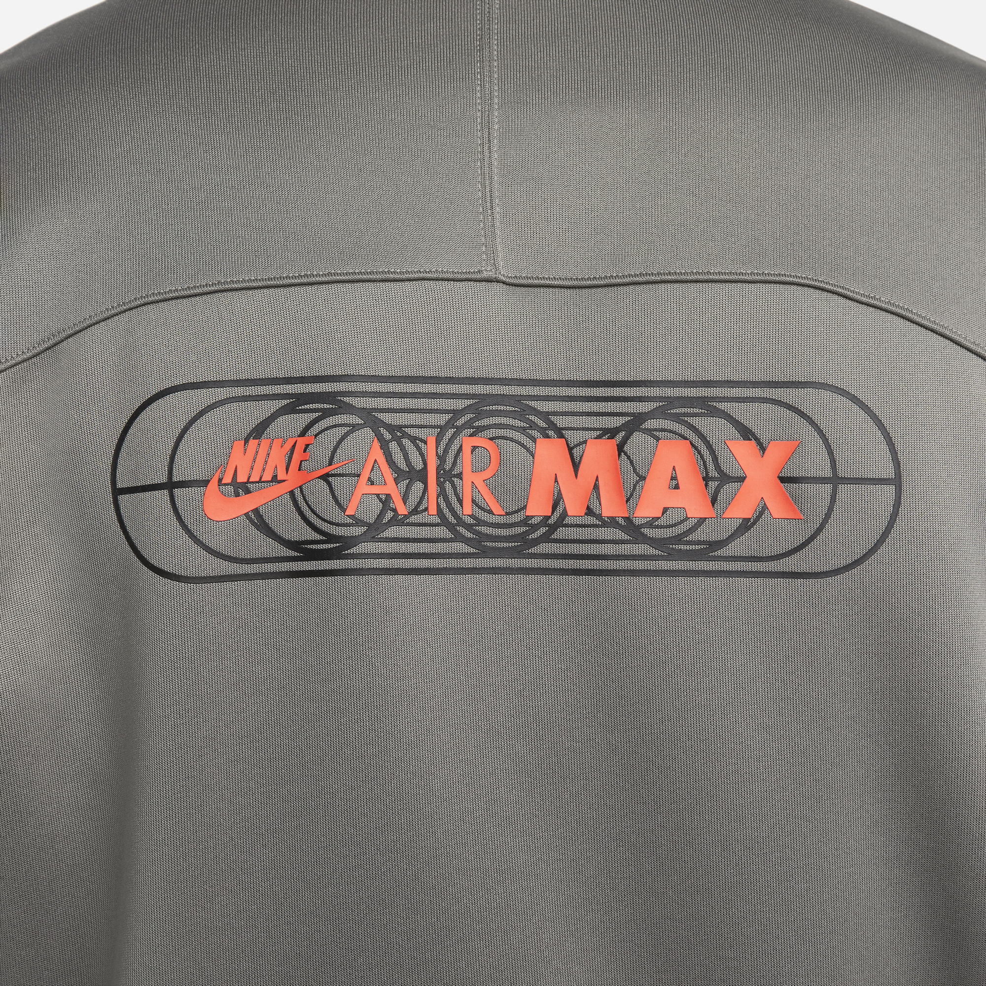 Grey and orange nike tribute tracksuit top