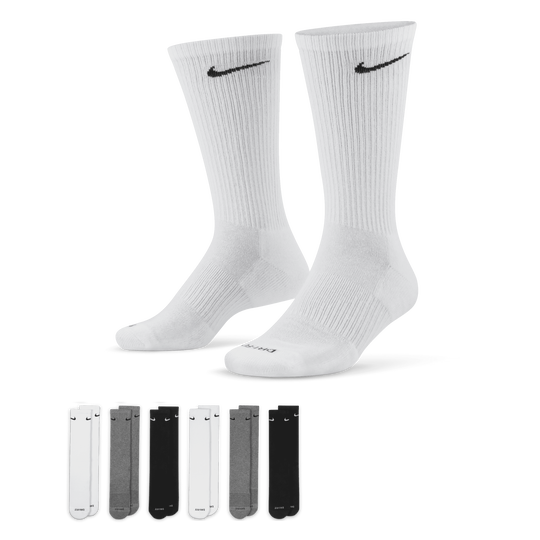 Nike cushion crew sales socks