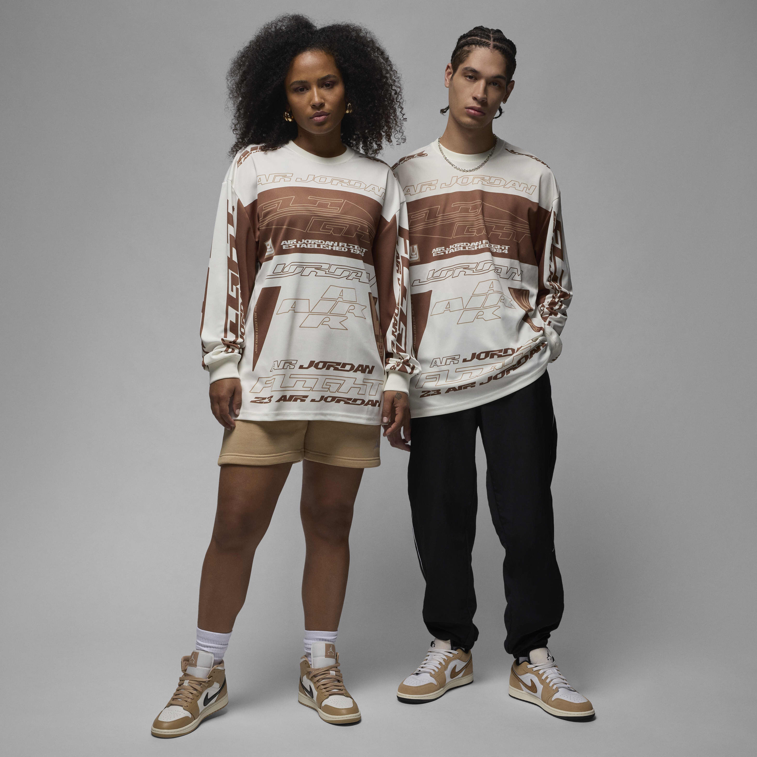 【NIKE】Jordan MVP Men's Printed Long-Sleeve Top Buy Jordan MVP Men's Printed Long-Sleeve Top - Sail/Archaeo
