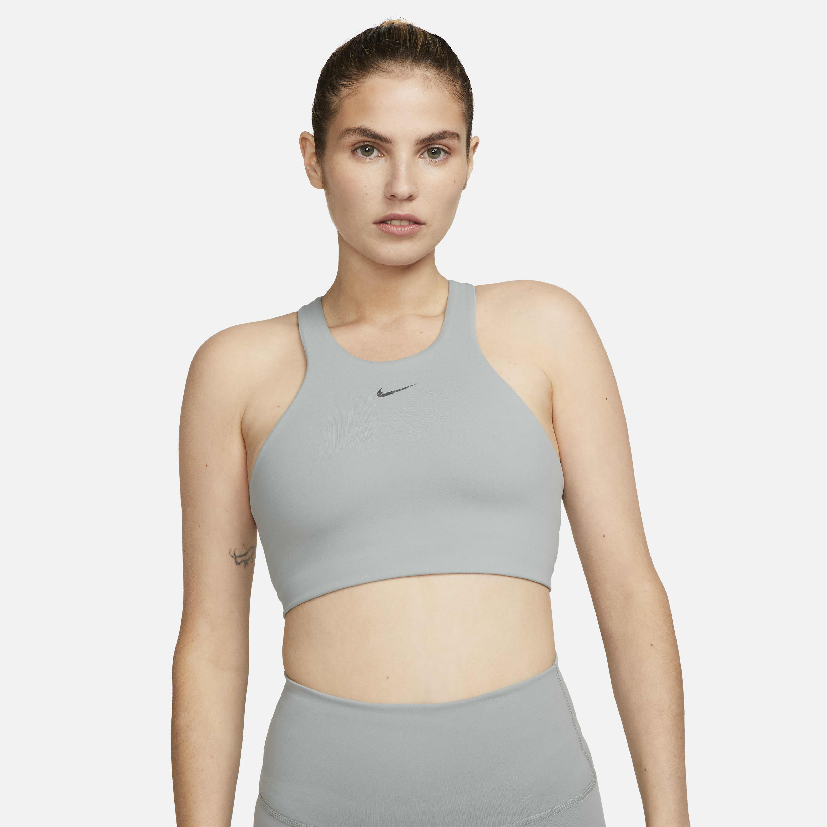 Nike grey bra online