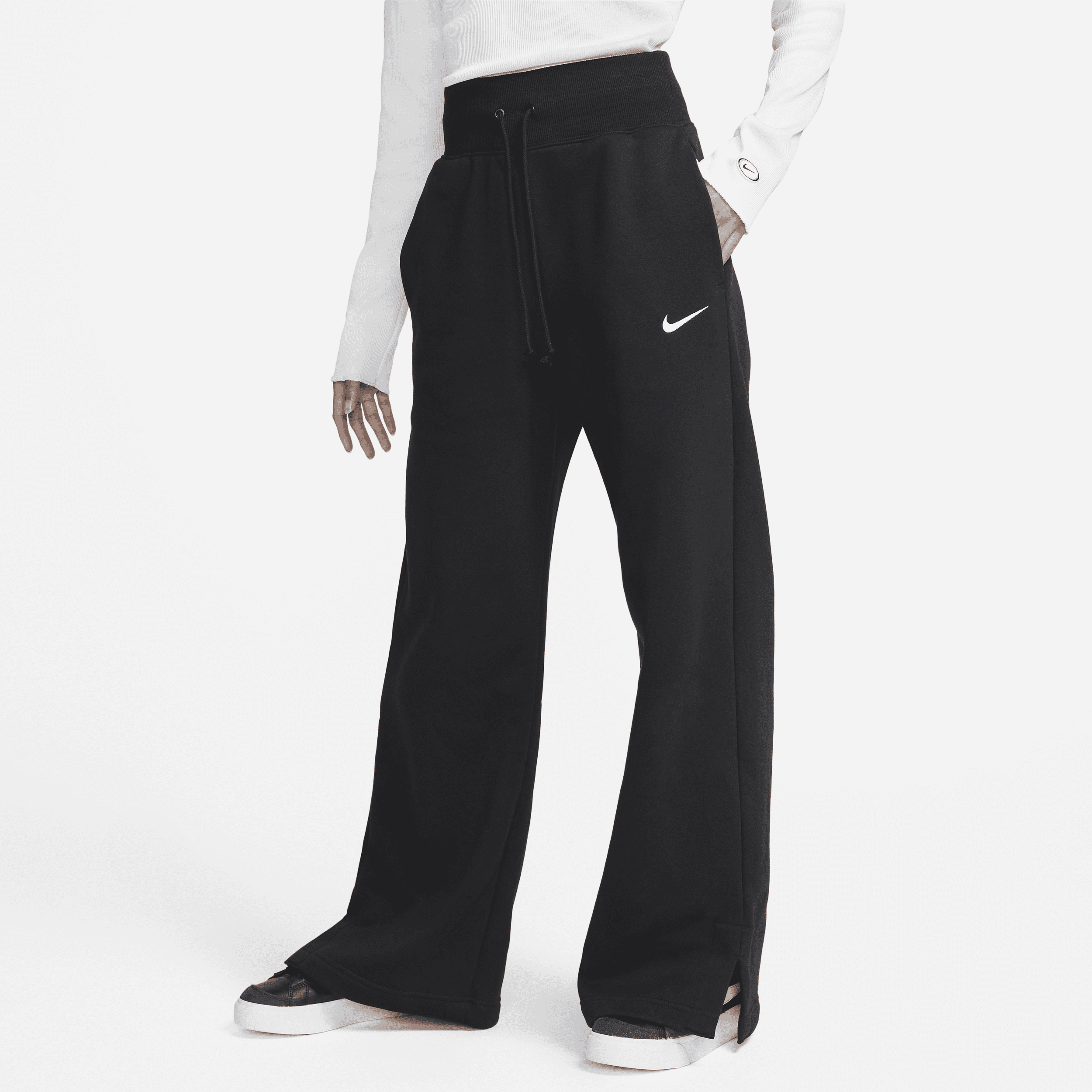 Shop Sportswear Phoenix Fleece Women s High Waisted Wide Leg