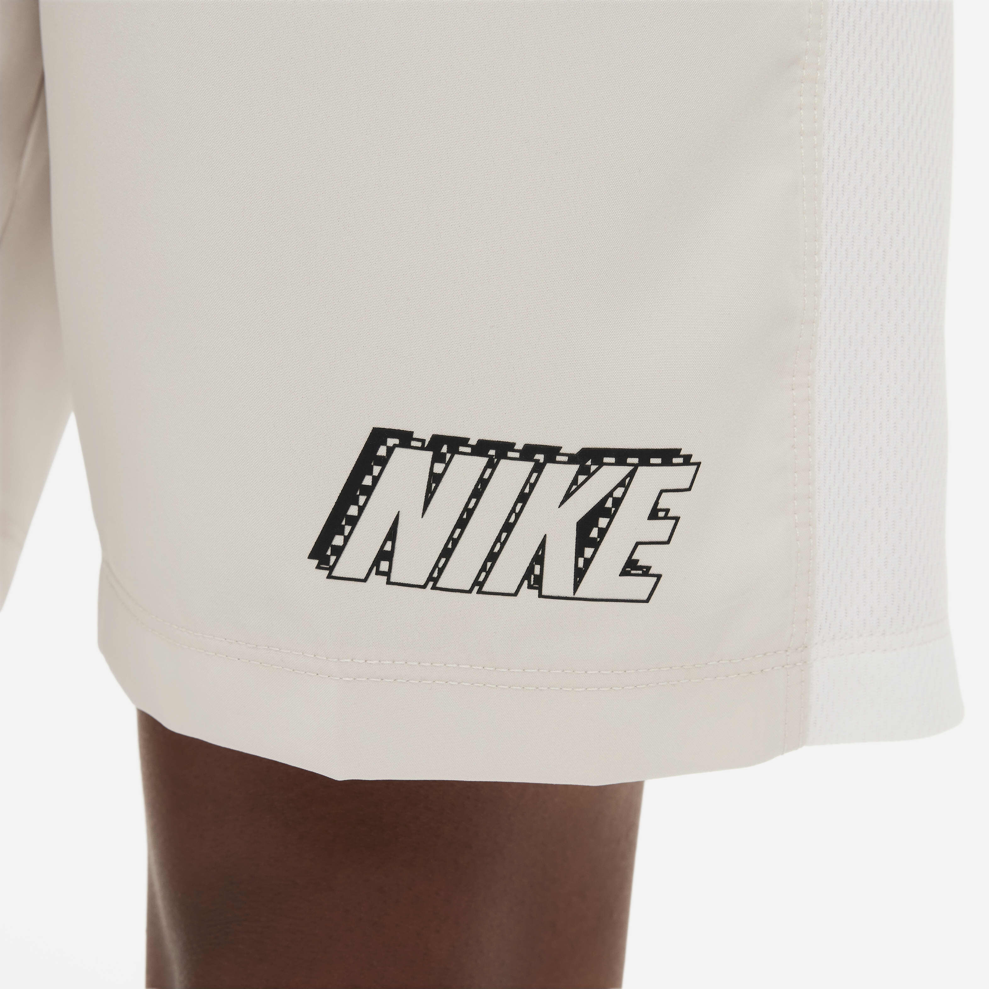 White nike shorts academy top