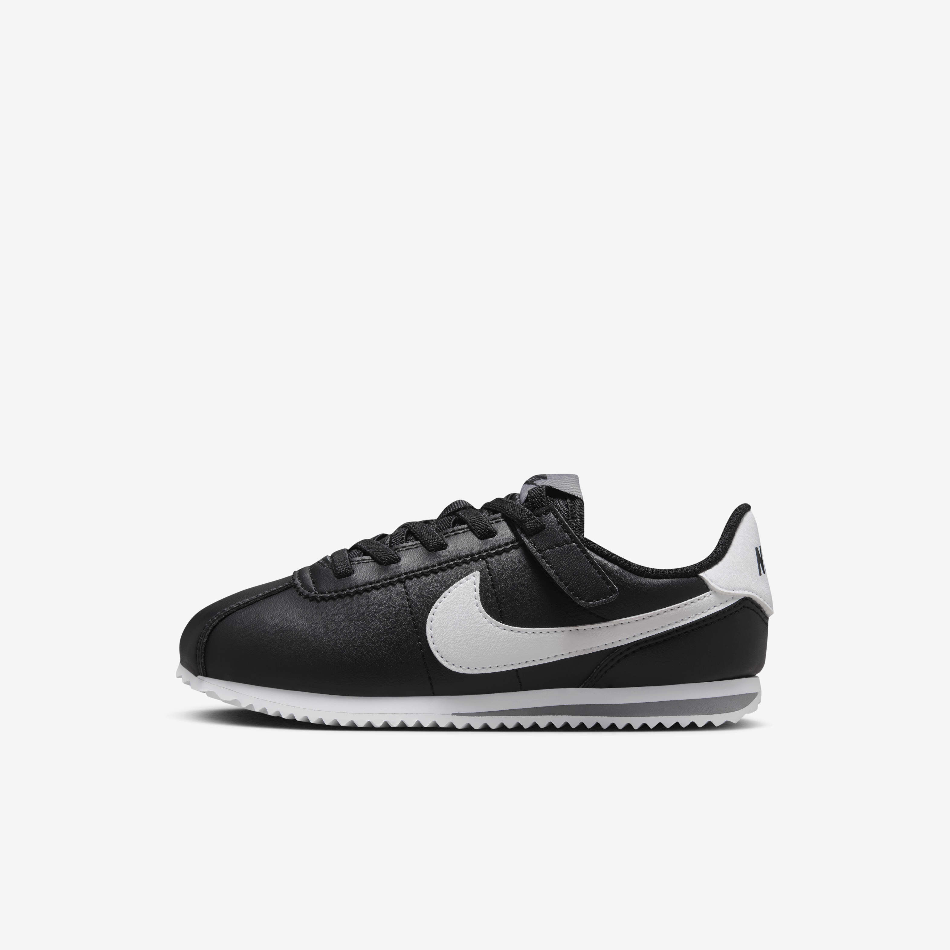Buy Nike Cortez EasyOn Younger Kids Shoes Black Cool Grey White Nike Saudi Official