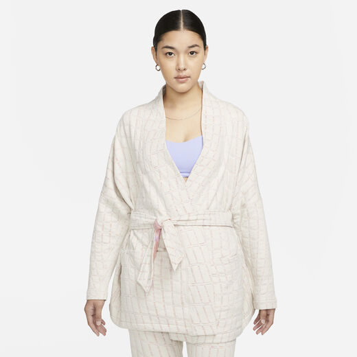 هودي وسويت شيرت يوغا-نايكي, نايكي يوغا ثيرما-فت لوكس, تيشيرت جاكارد للنساء