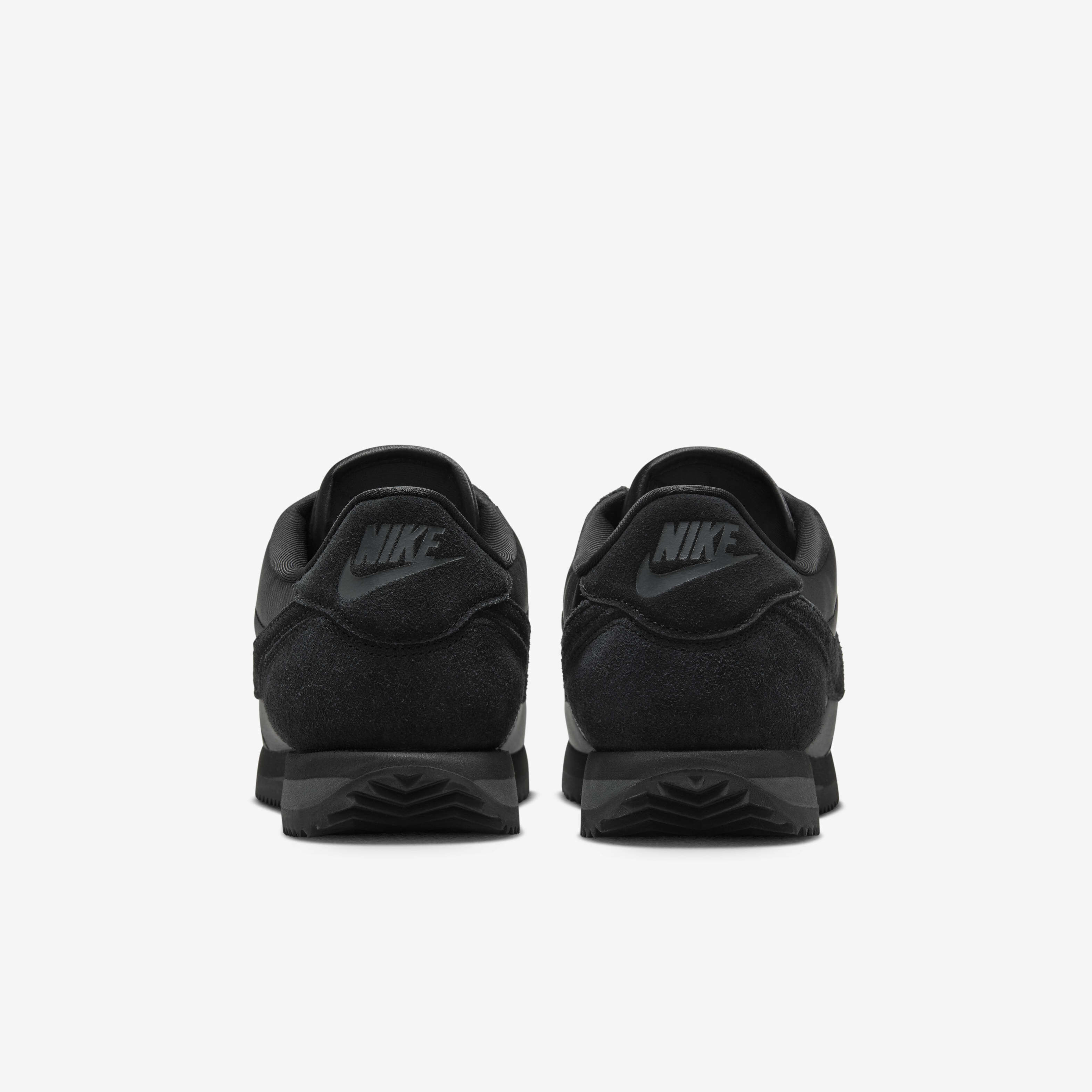 Nike cortez womens all black deals