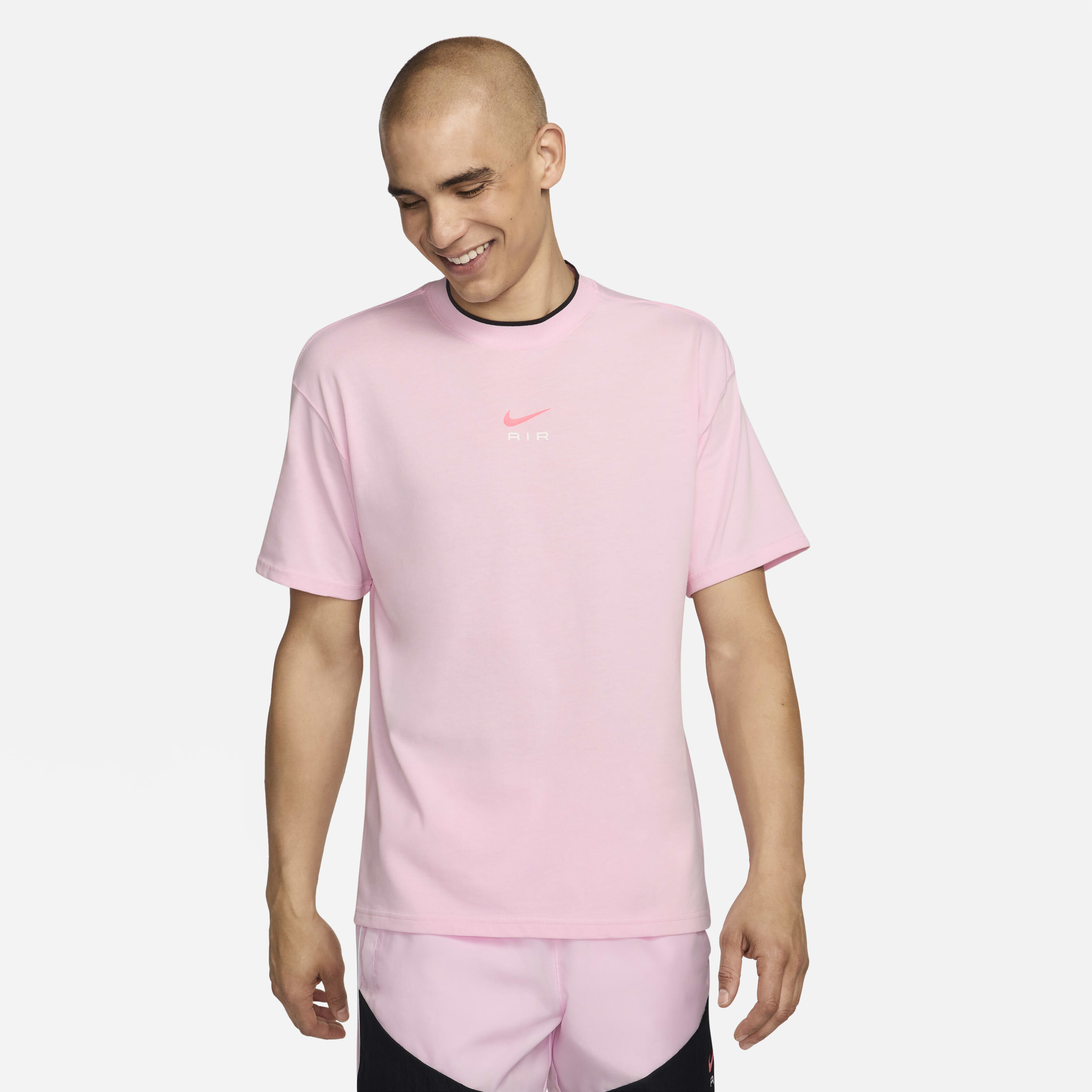 ★ Nike★ Sportswear T-shirt M Pink Foam Pink Oxford HQ3717 Buy Nike Air Men's T-Shirt - Pink Foam | Nike Saudi Official