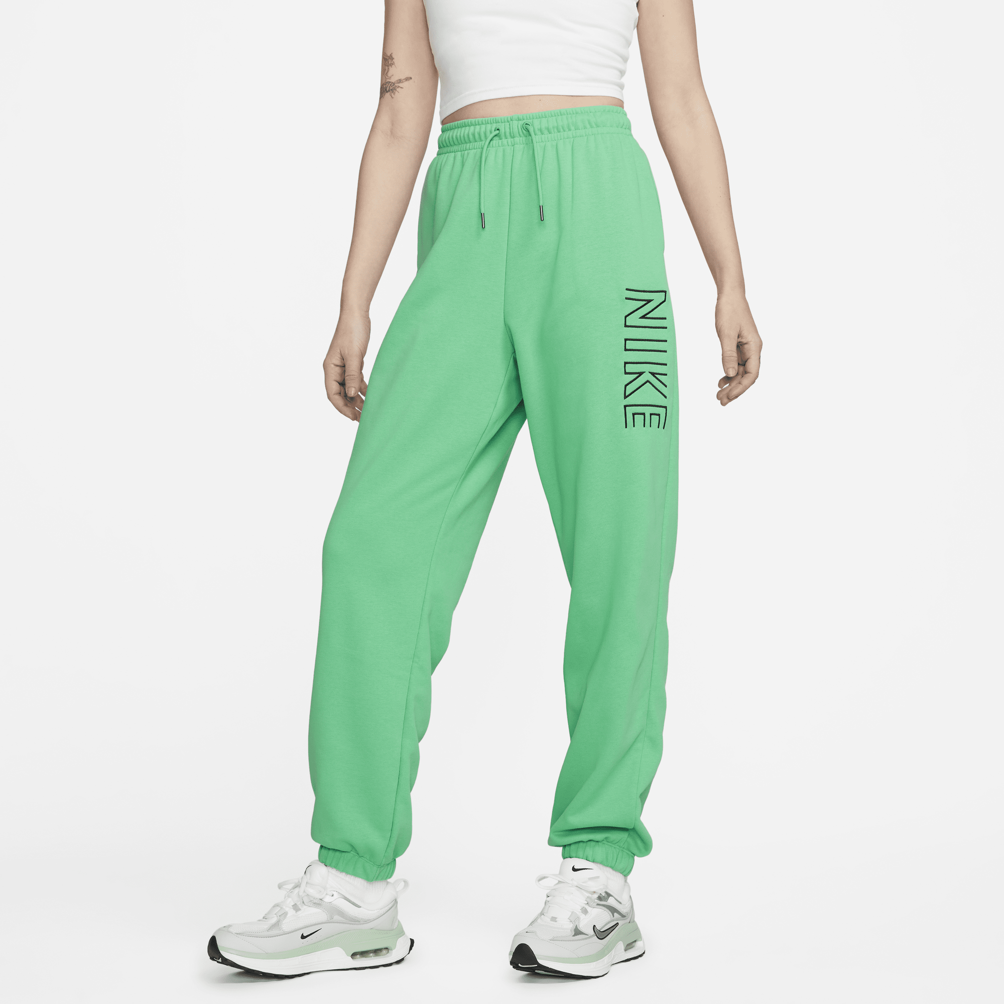Green nike joggers womens new arrivals