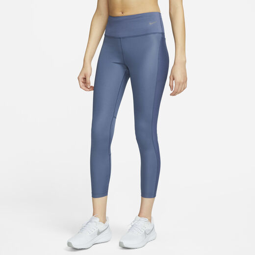 Women's Crops & Capris-Nike, Nike Fast, Women's Mid-Rise 7/8 Running Leggings with Pockets
