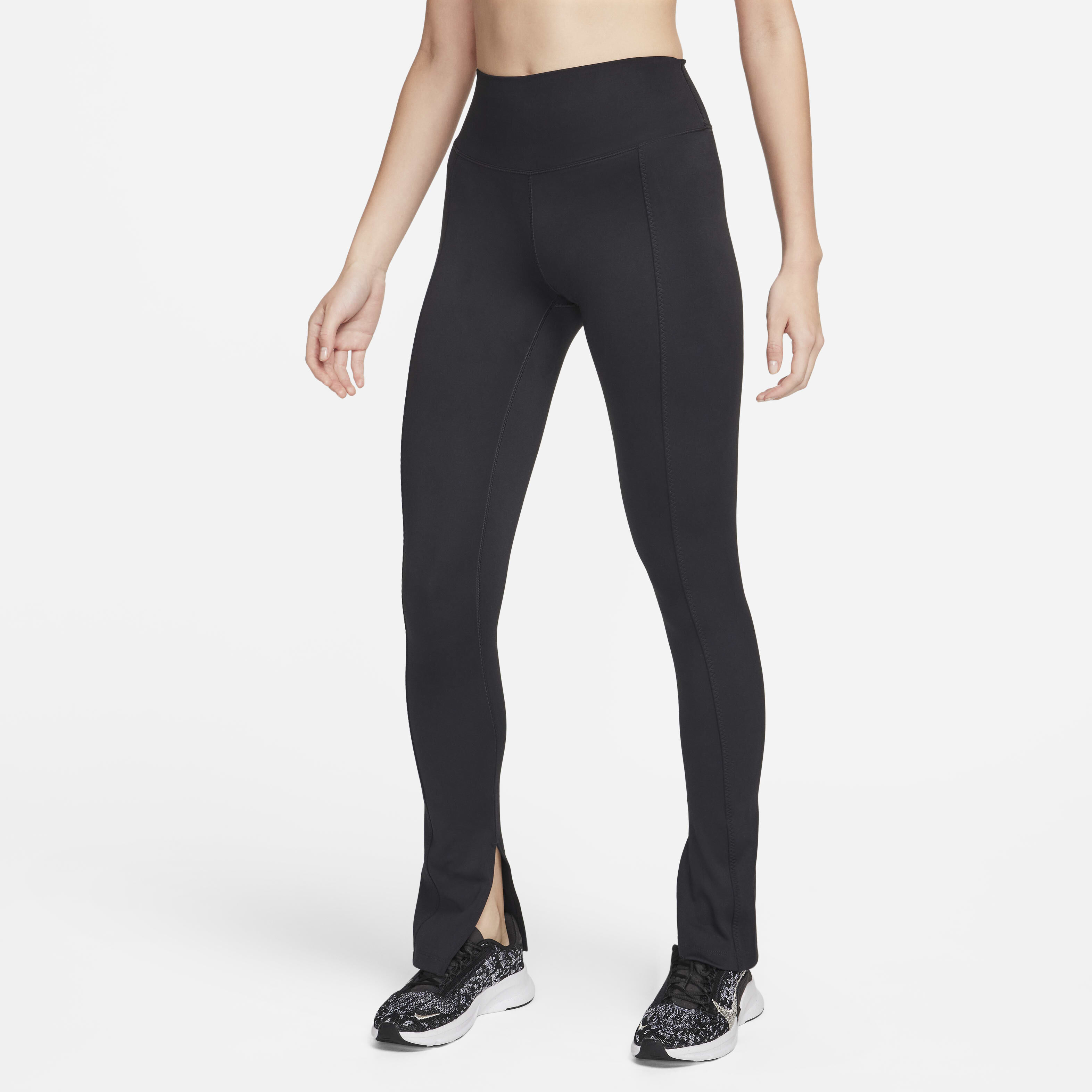 Buy Nike One Women s High Waisted Full Length Split Hem Leggings Nike Saudi Official
