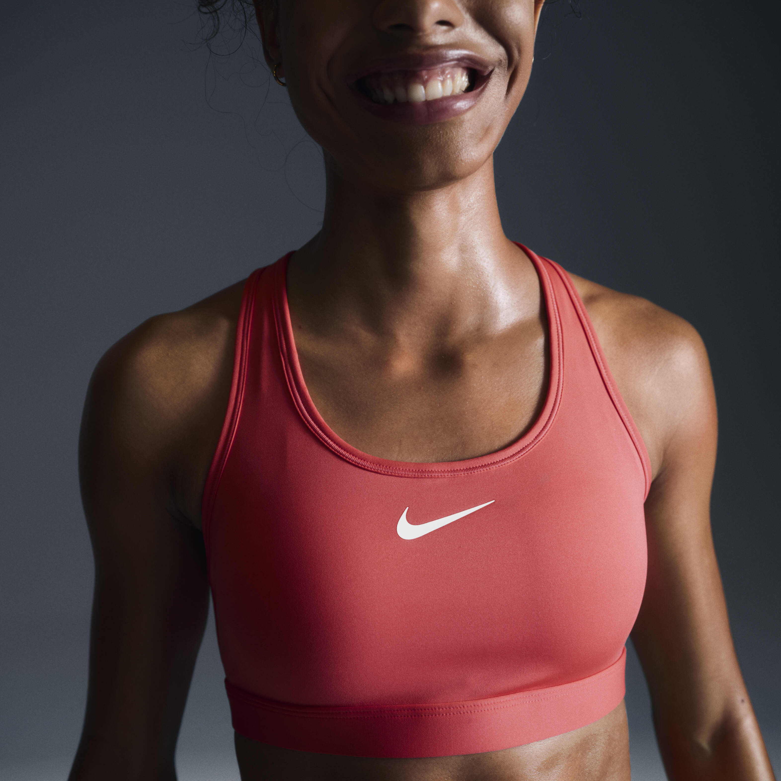 Nike red sports bra 2025