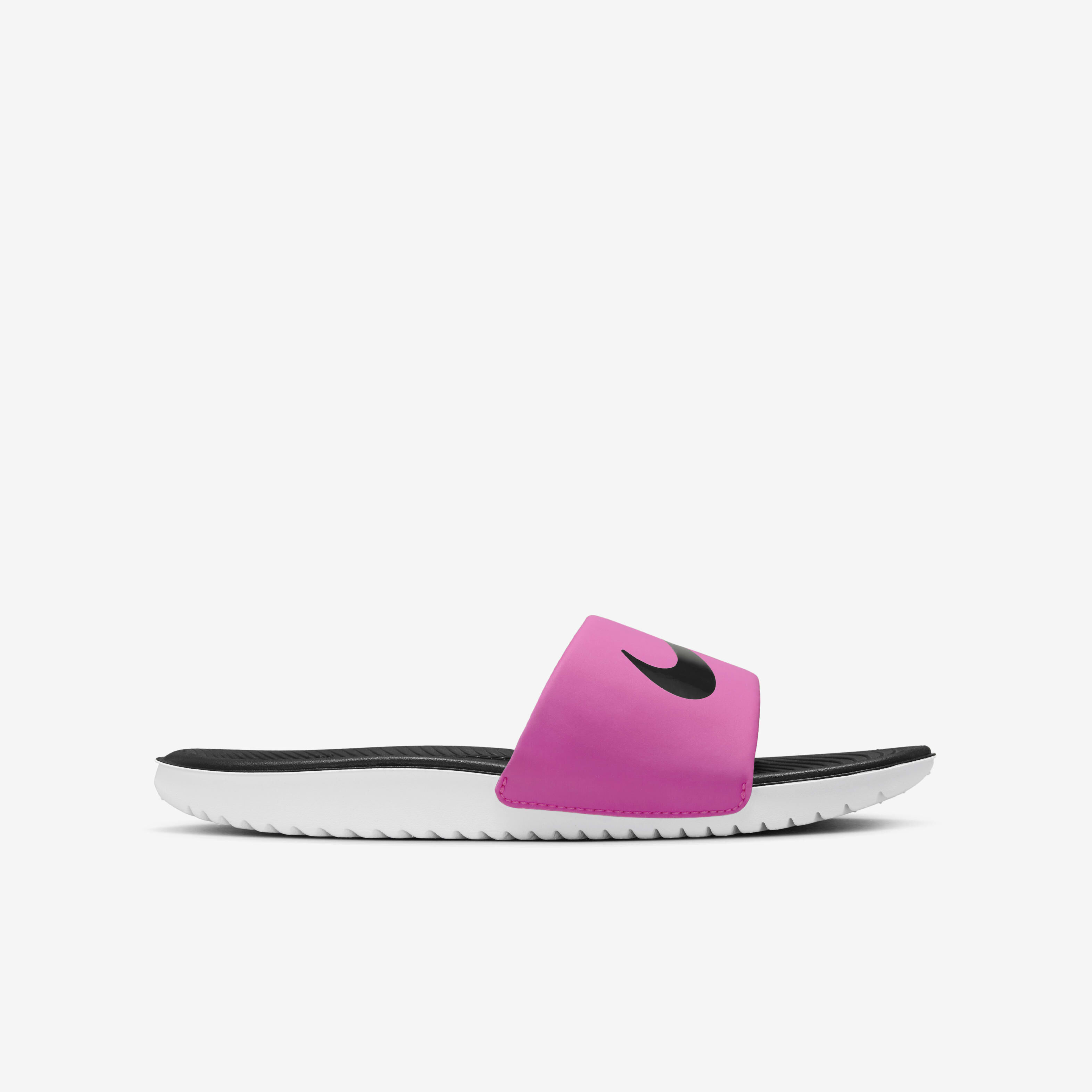 Nike kawa slides pink discount