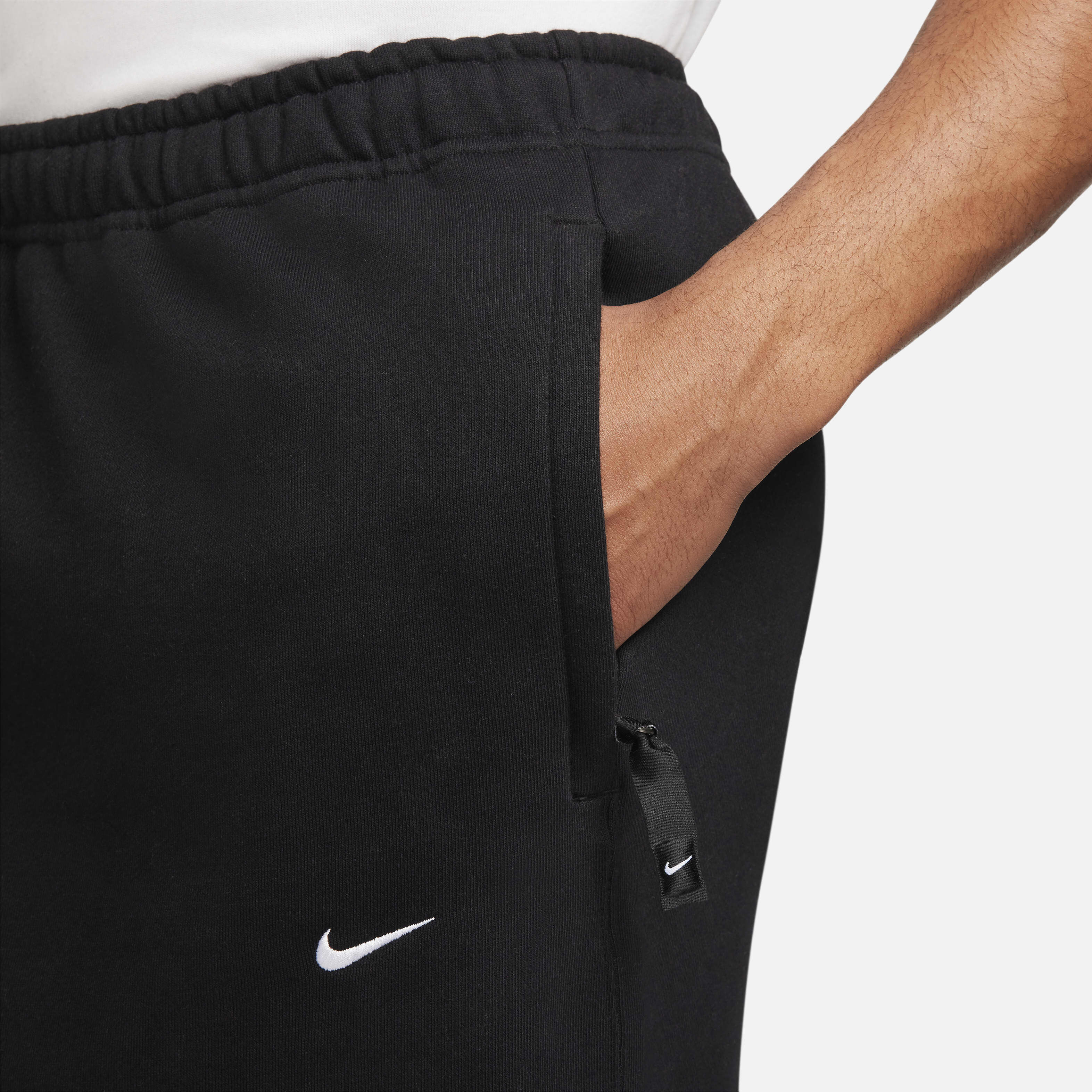Nike modern fleece pants black hot sale