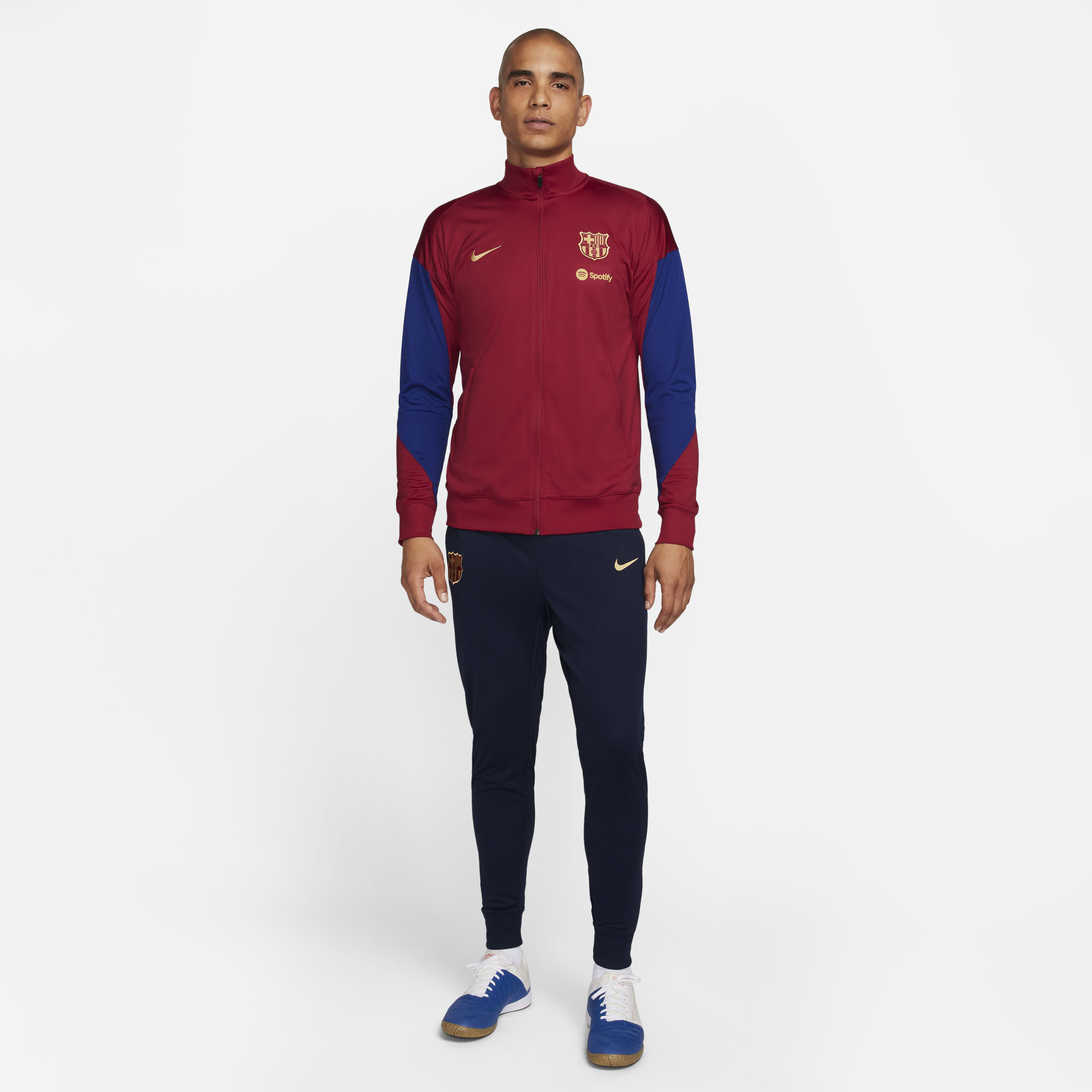 Buy F.C. Barcelona Strike Men's Nike Dri-FIT Football Knit