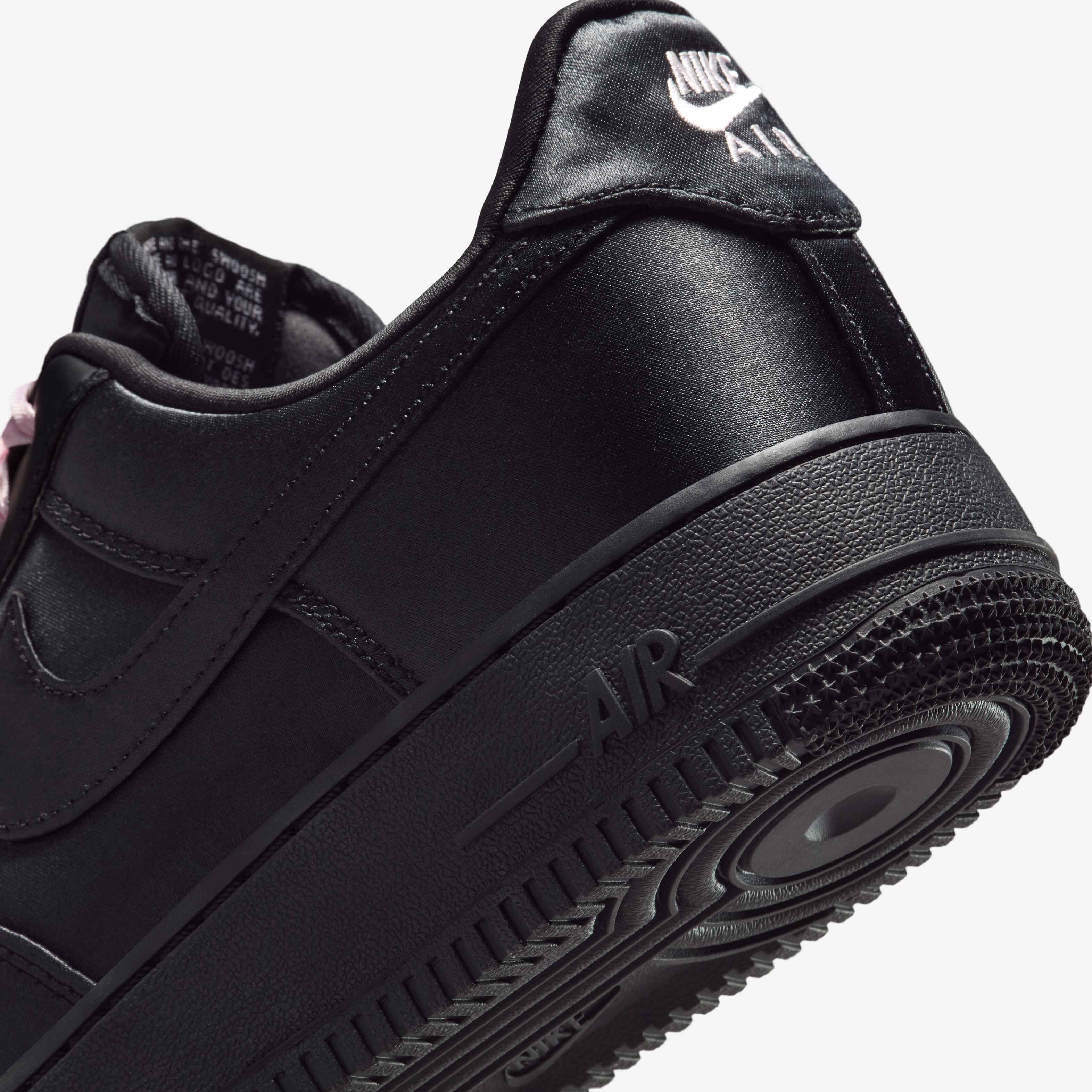 ★NIKE★W AIR FORCE 1 '07 LV8 BLACK SATIN PINK ICE★ Nike Air Force 1 '07 LV8 Women's Shoes. Nike JP