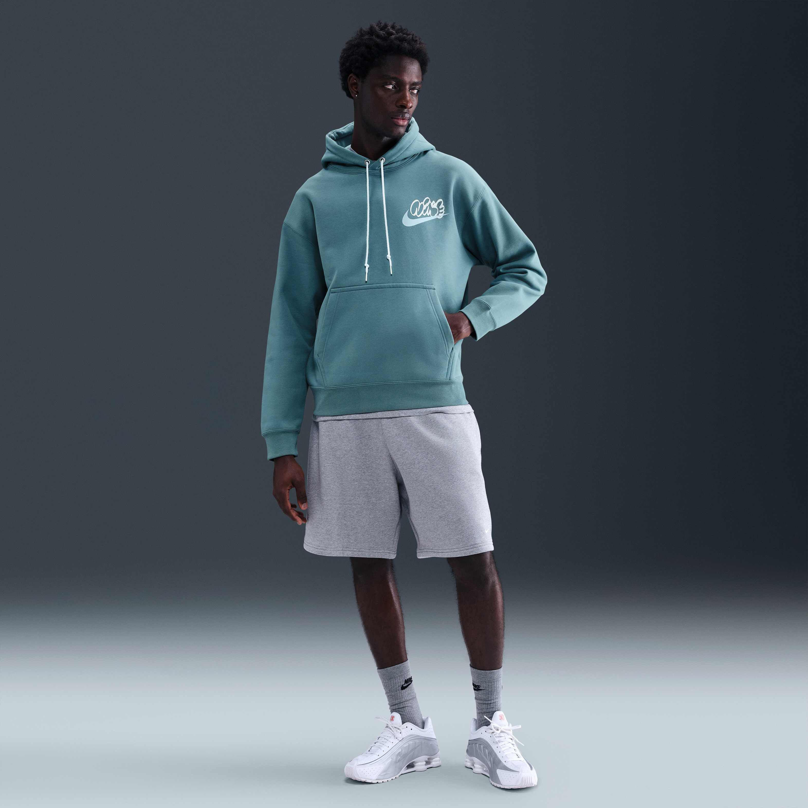 ★ナイキ Solo Fleece Hoodie パーカー 関税込★ Nike Solo Swoosh Fleece Pullover Hoodie - Men's