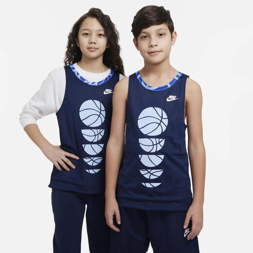 Kits & Jerseys-Nike, Nike Culture of Basketball, Older Kids' Reversible Basketball Jersey