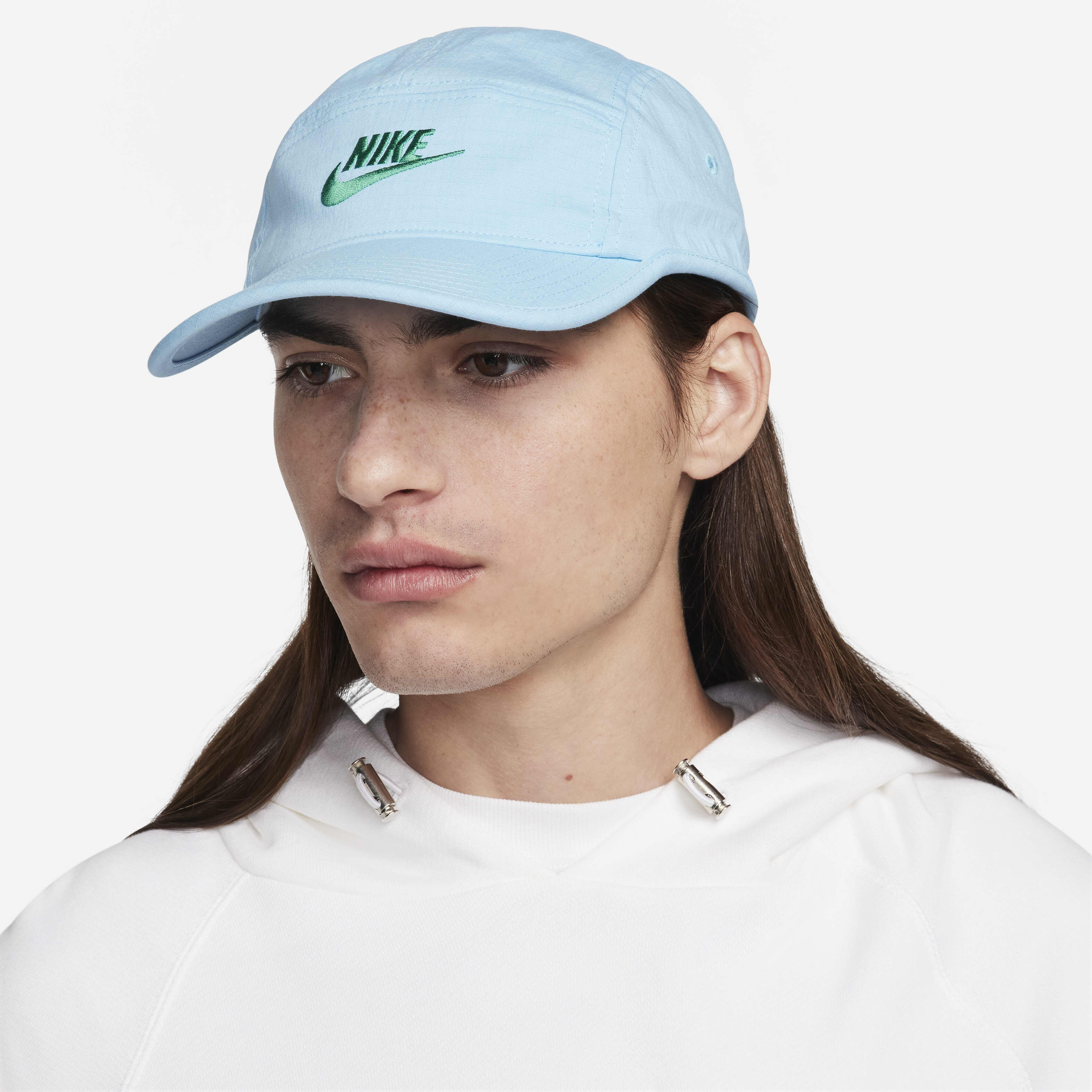 Buy Nike Fly Unstructured Futura Cap Aquarius Blue Stadium Green Nike Saudi Official