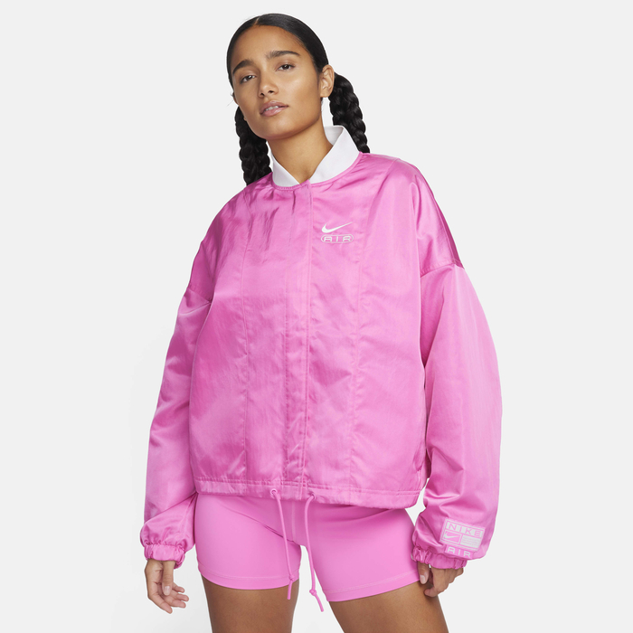 Buy Nike Air Women's Oversized Woven Bomber Jacket Playful Pink