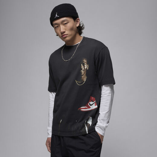 Jordan Grey-JRDN, Jordan, Men's Crew-Neck T-Shirt